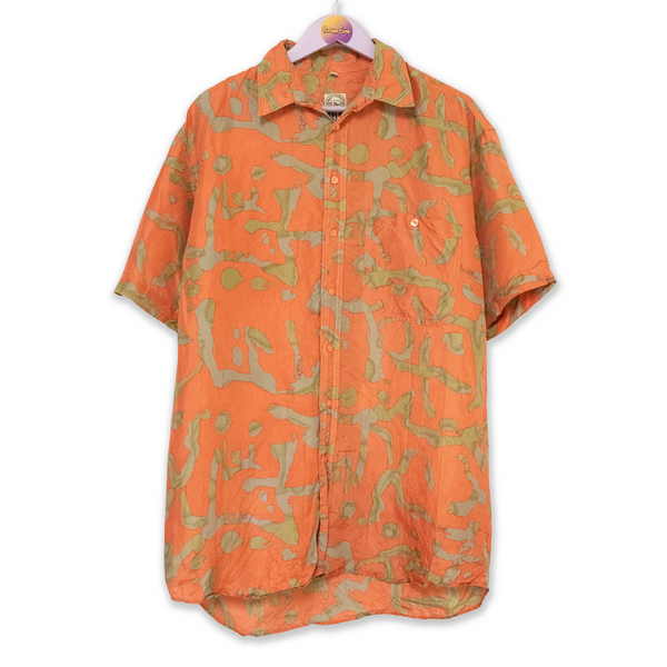 Vintage shirt 100% silk - Size M