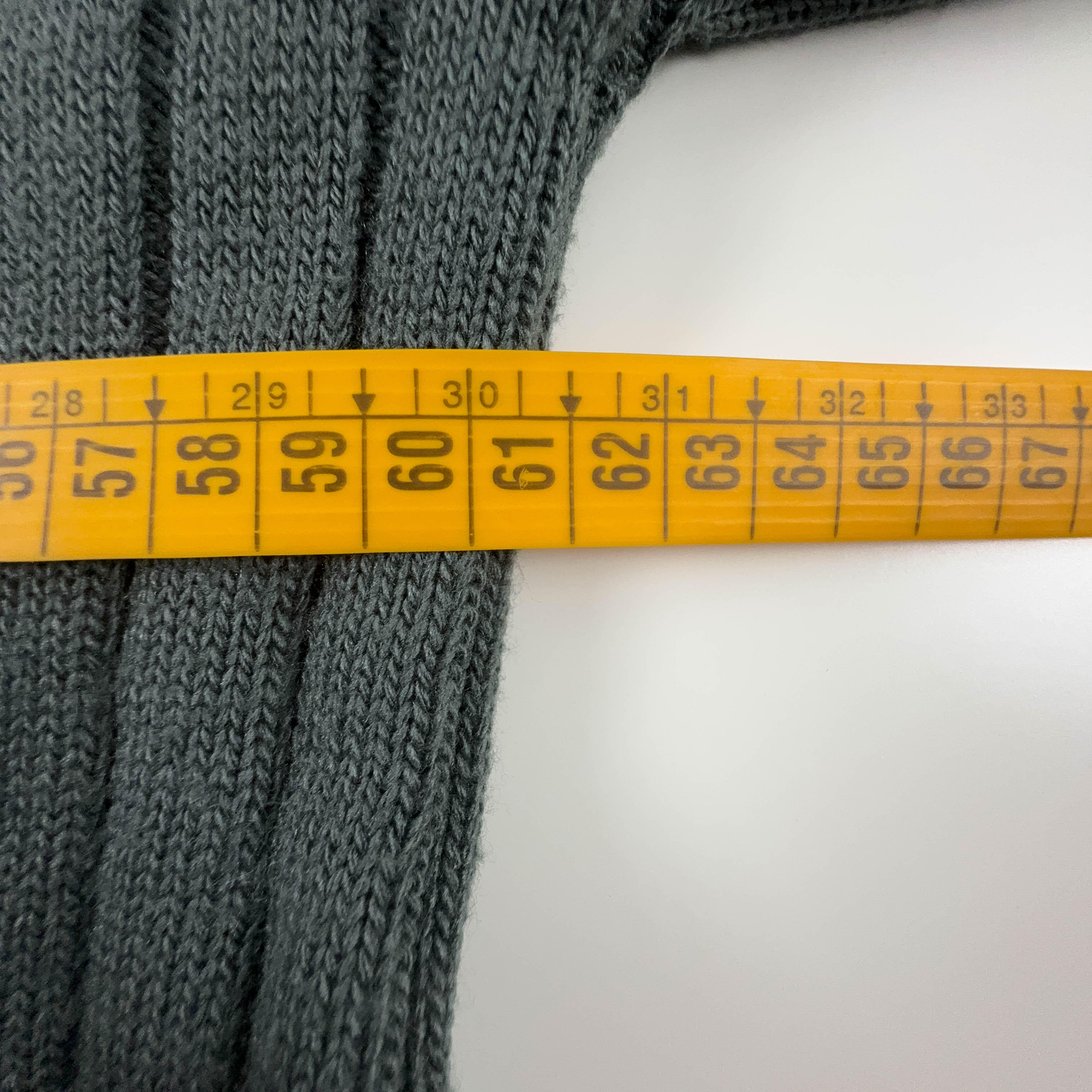 Maglione Fila grigio a girocollo con collo alto - Taglia XL uomo