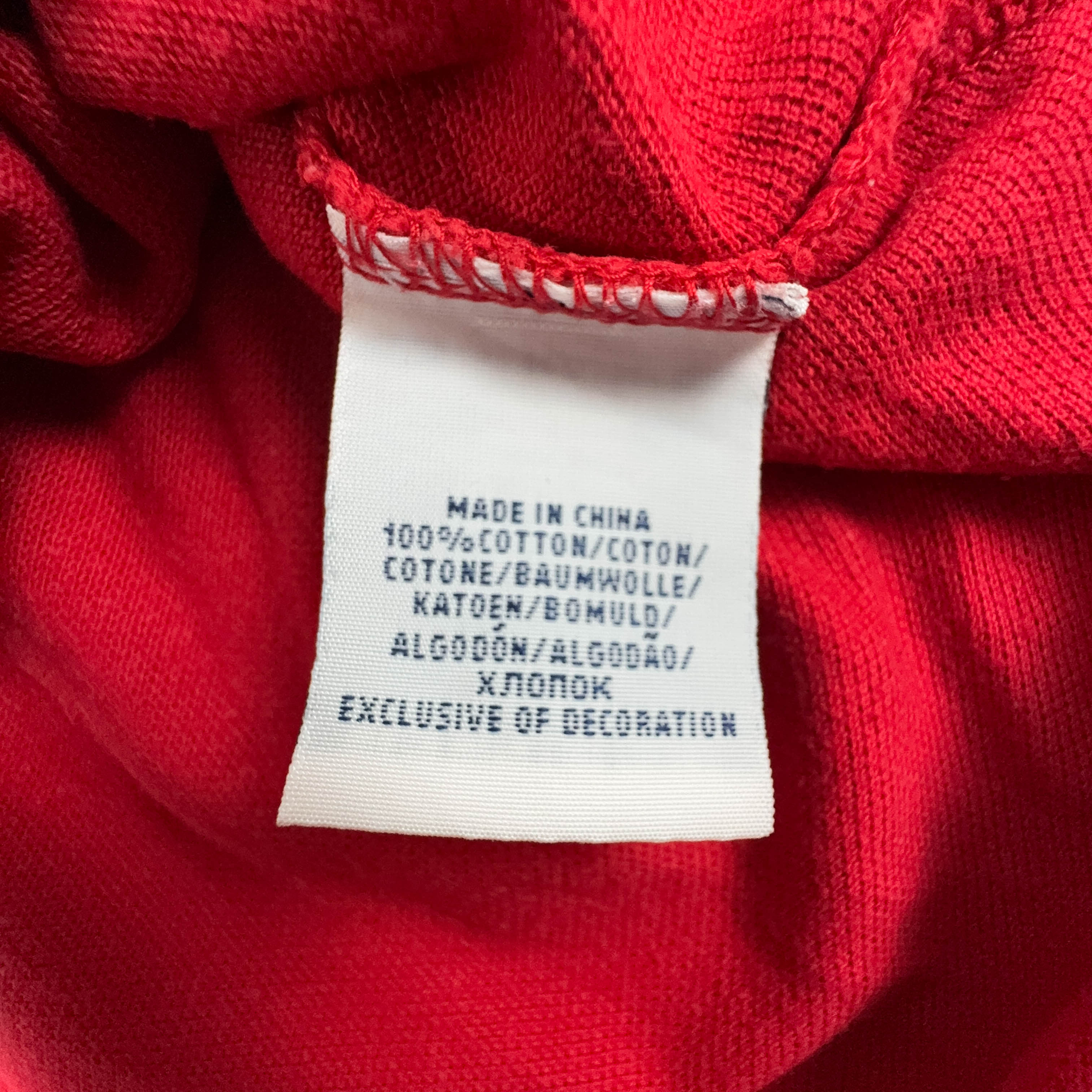 Polo Ralph Lauren Solid Red Custom Fit with Embroidery - Size XS/S Men