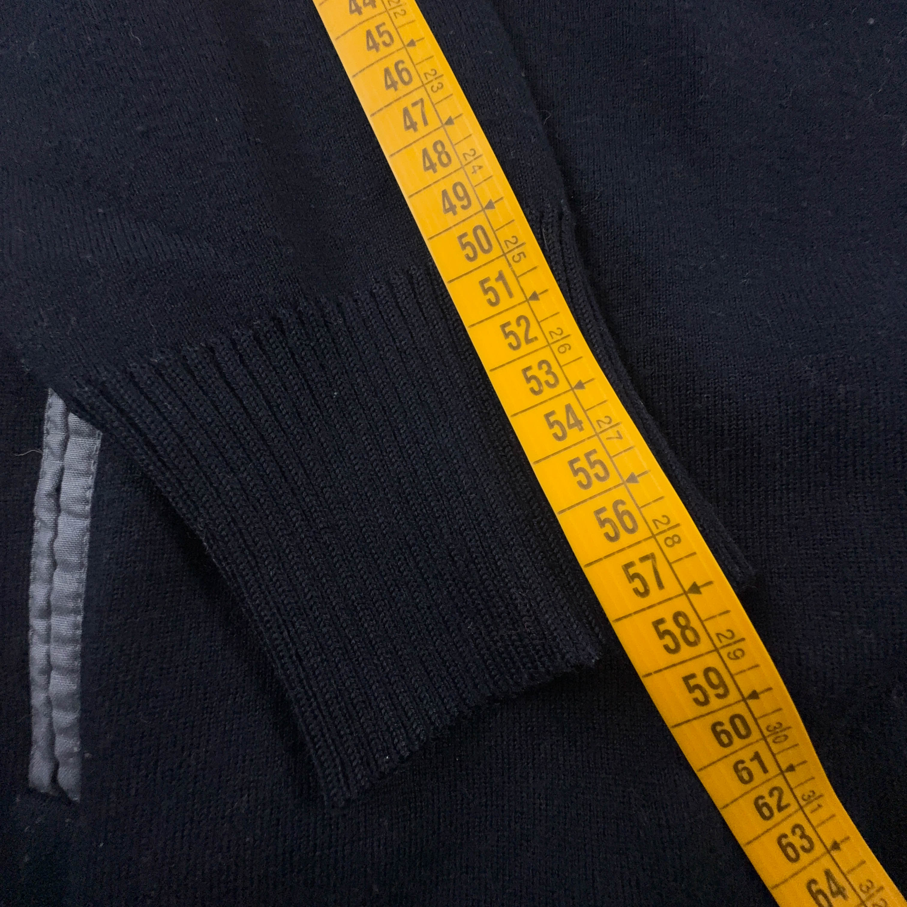 Maglione Paul & Shark Vintage verde e blu scuro a girocollo 40% lana vergine - Taglia L uomo