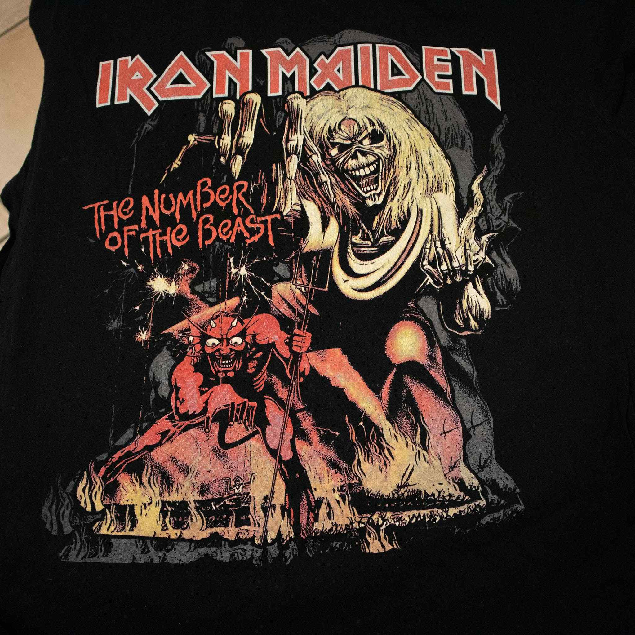 T shirt Iron Maiden Vintage - Taglia XL