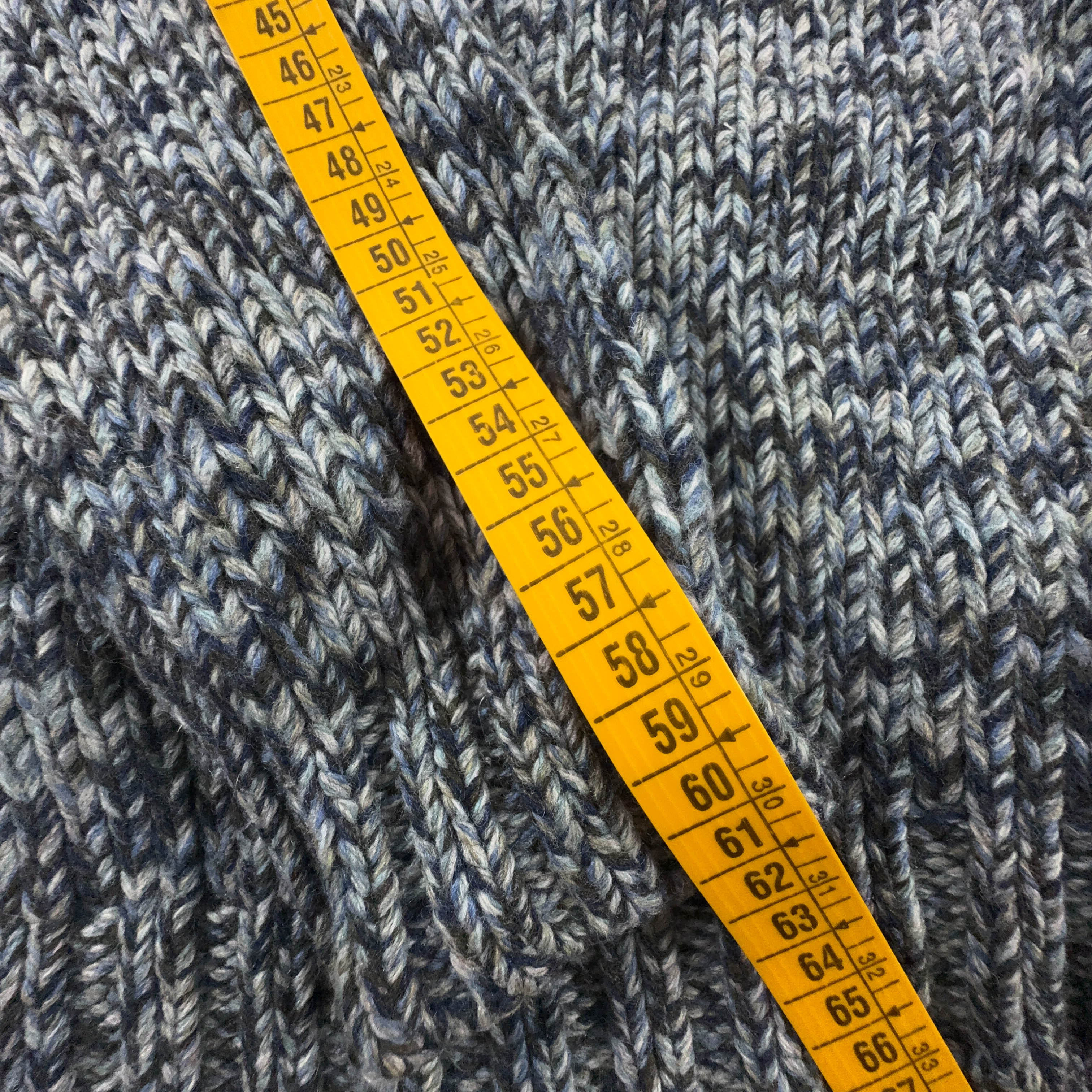 Maglione Fred Perry grigio e azzurro 90% lana - Taglia M uomo