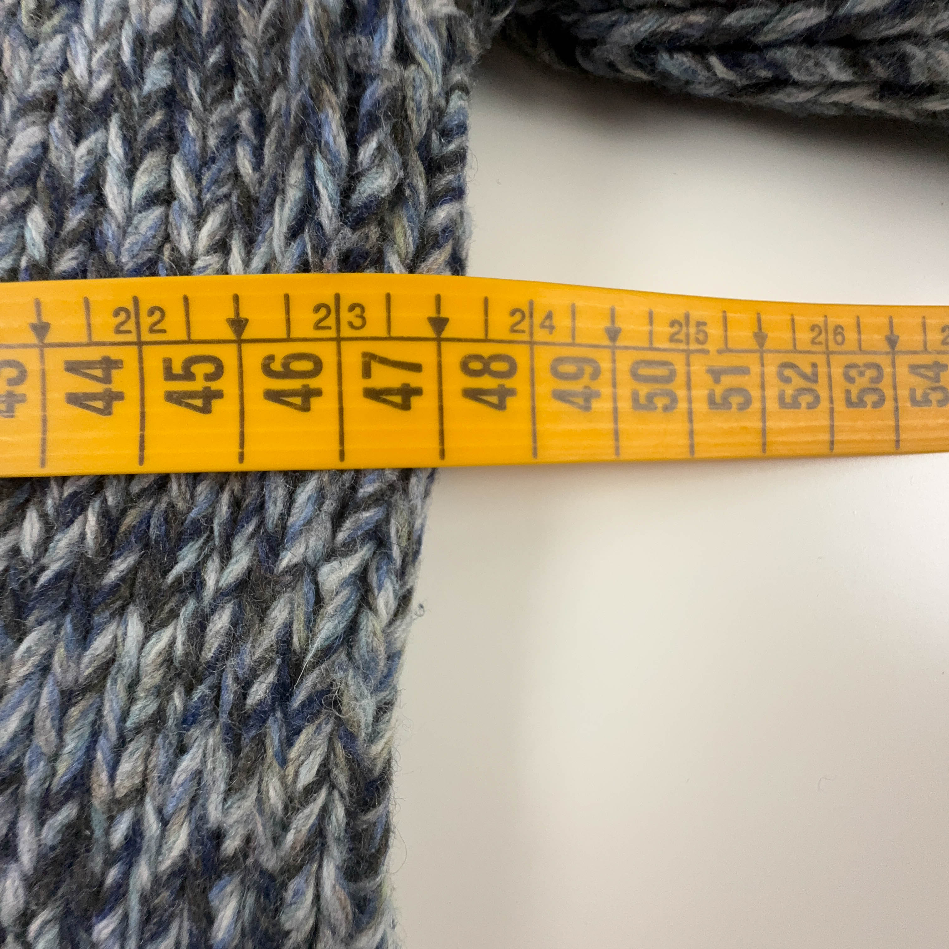 Maglione Fred Perry grigio e azzurro 90% lana - Taglia M uomo