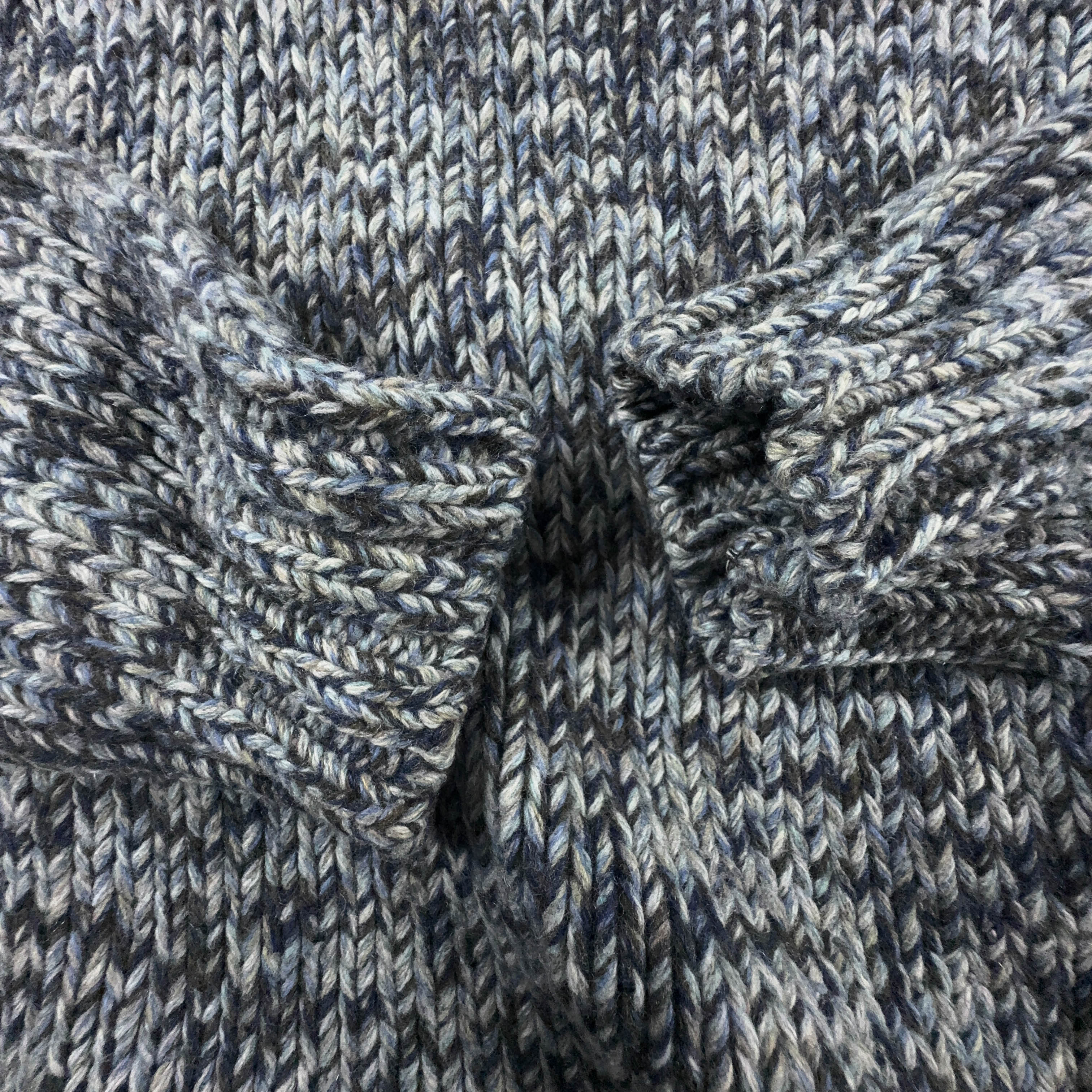 Maglione Fred Perry grigio e azzurro 90% lana - Taglia M uomo