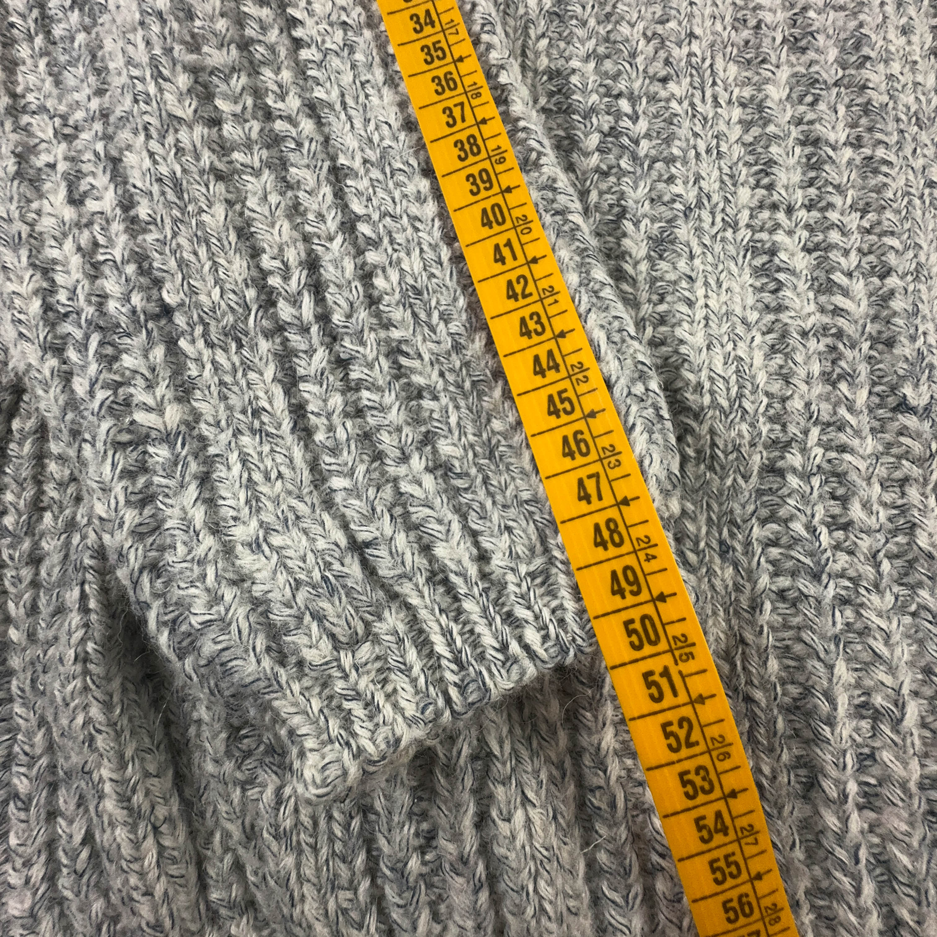 Maglione Salvatore Ferragamo grigio e bianco a girocollo - Taglia S uomo