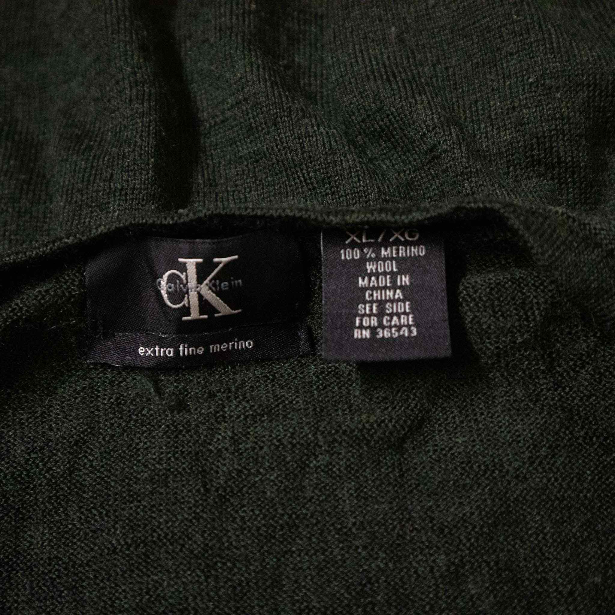 Maglione Calvin Klein 100% lana - Taglia XL