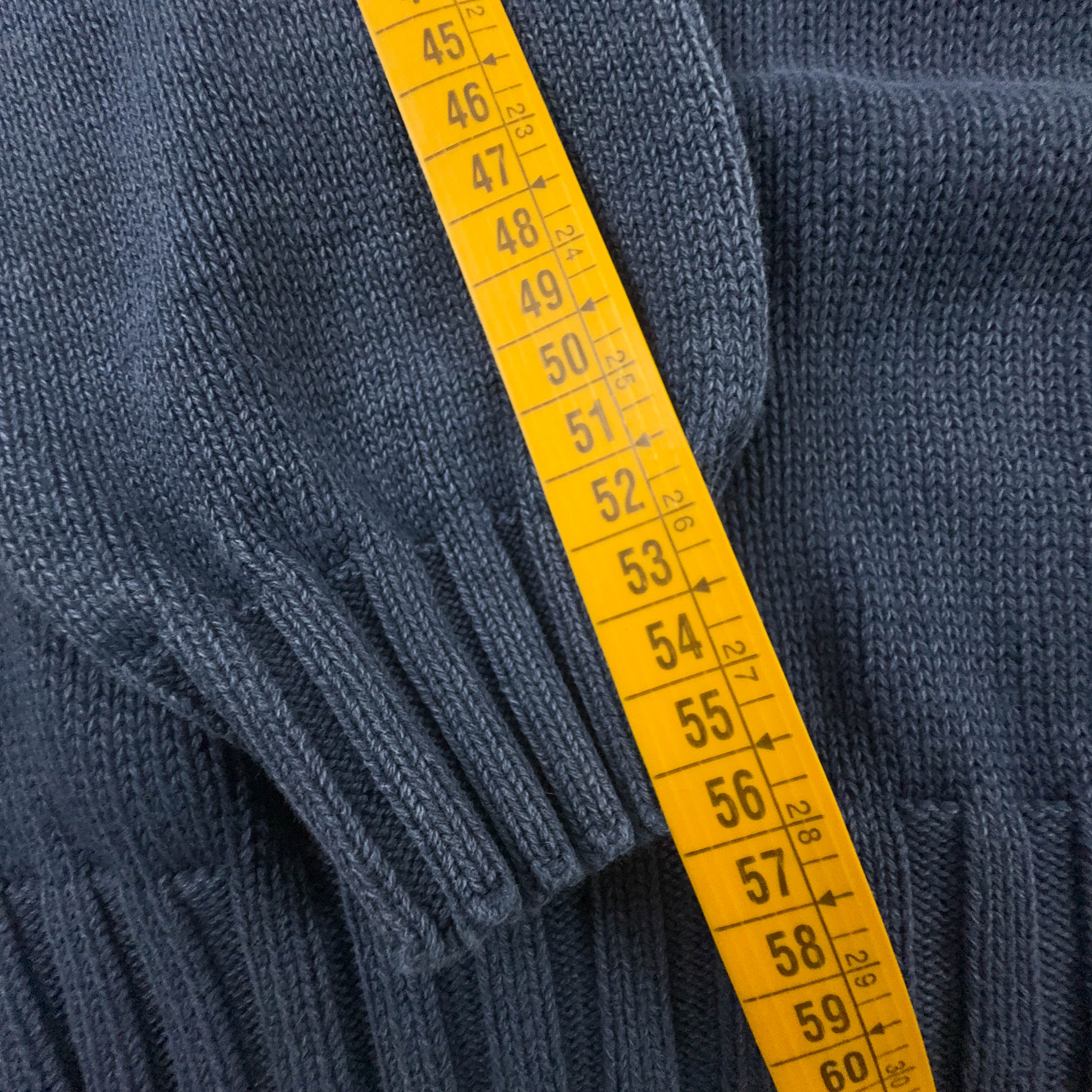 Maglione Napapijri blu scuro quarter zip in cotone - Taglia M uomo