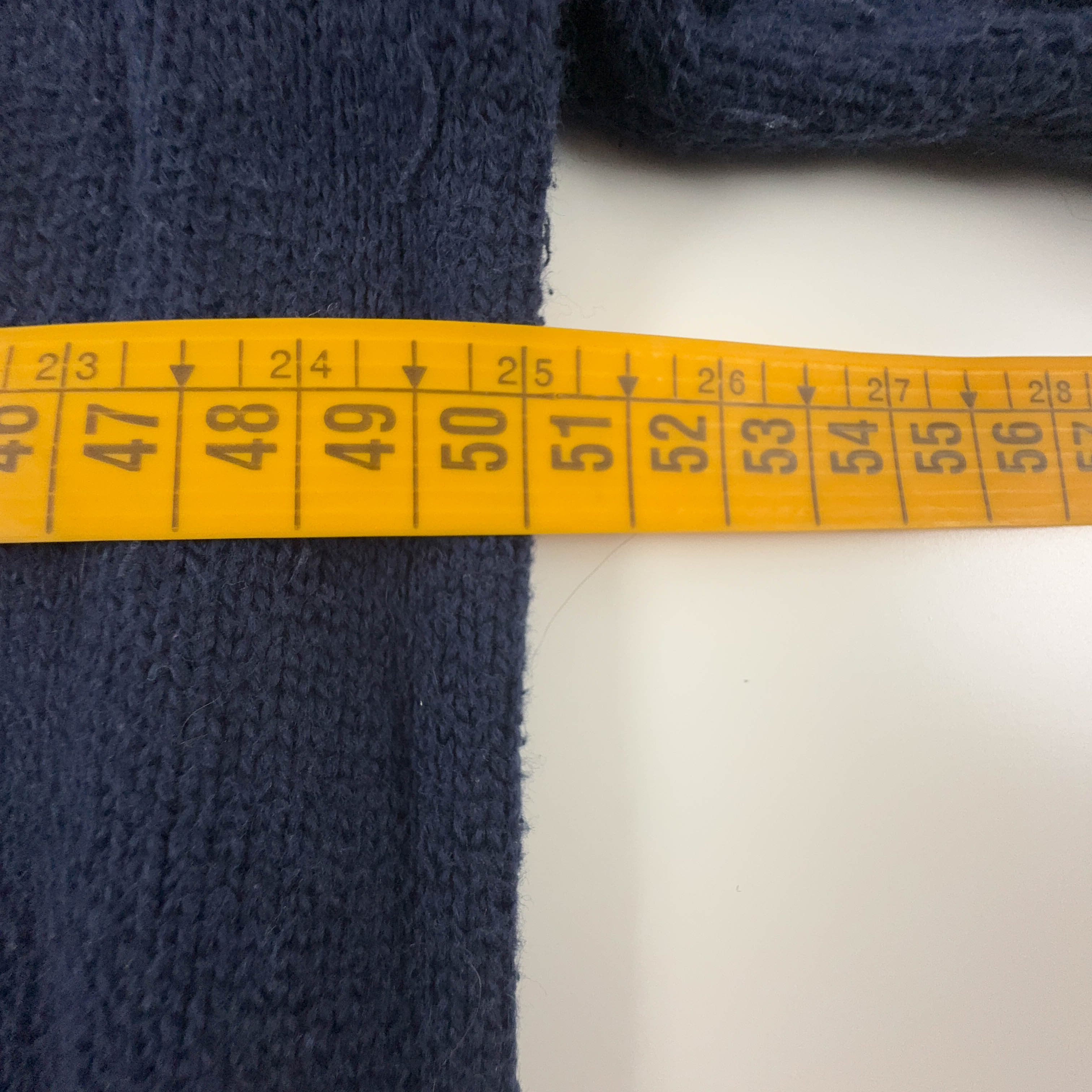 Maglione leggero Ralph Lauren blu scuro a girocollo in cotone - Taglia S/M uomo