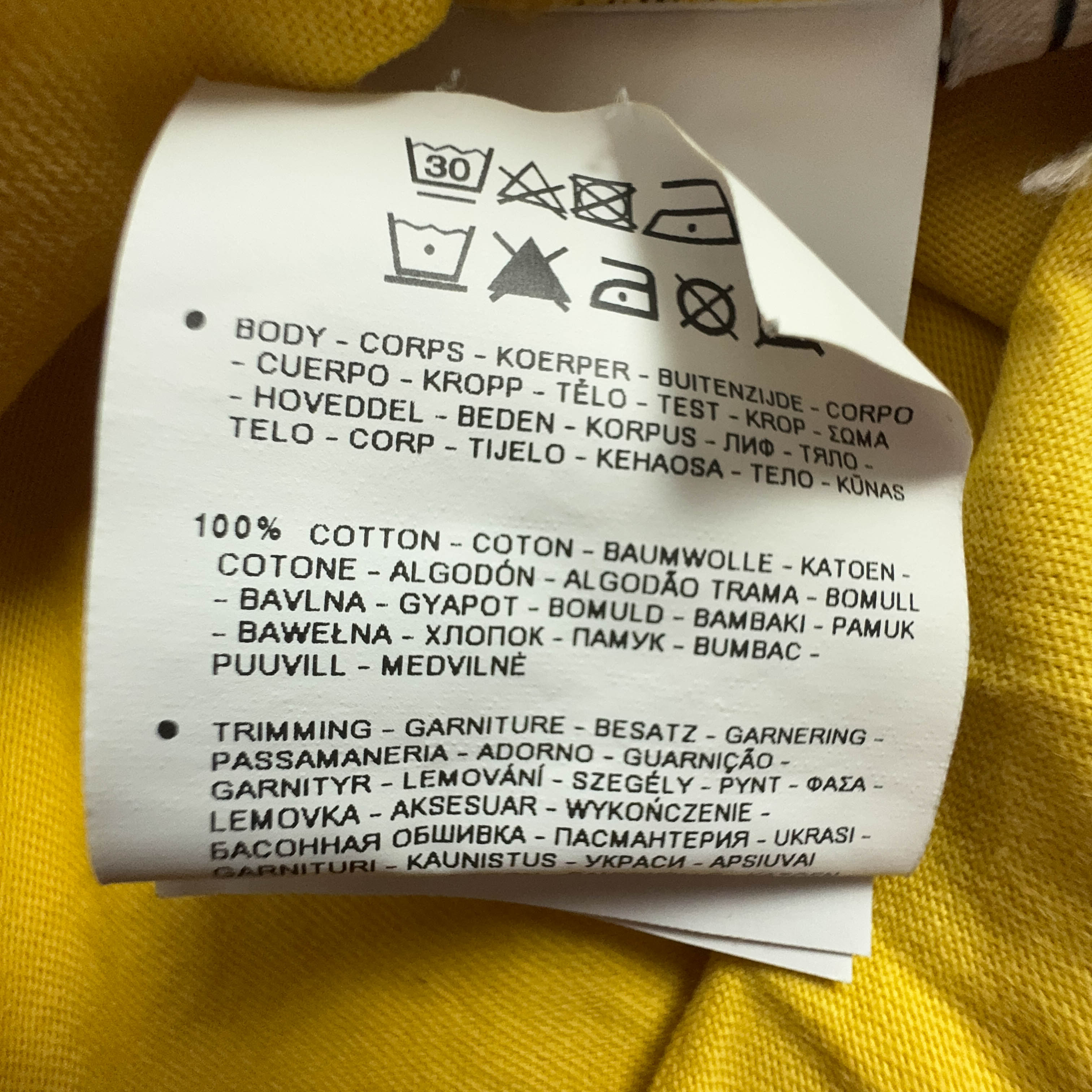 Napapijri Yellow Polo Shirt with Embroidered Logo Solid Color - Size L Men