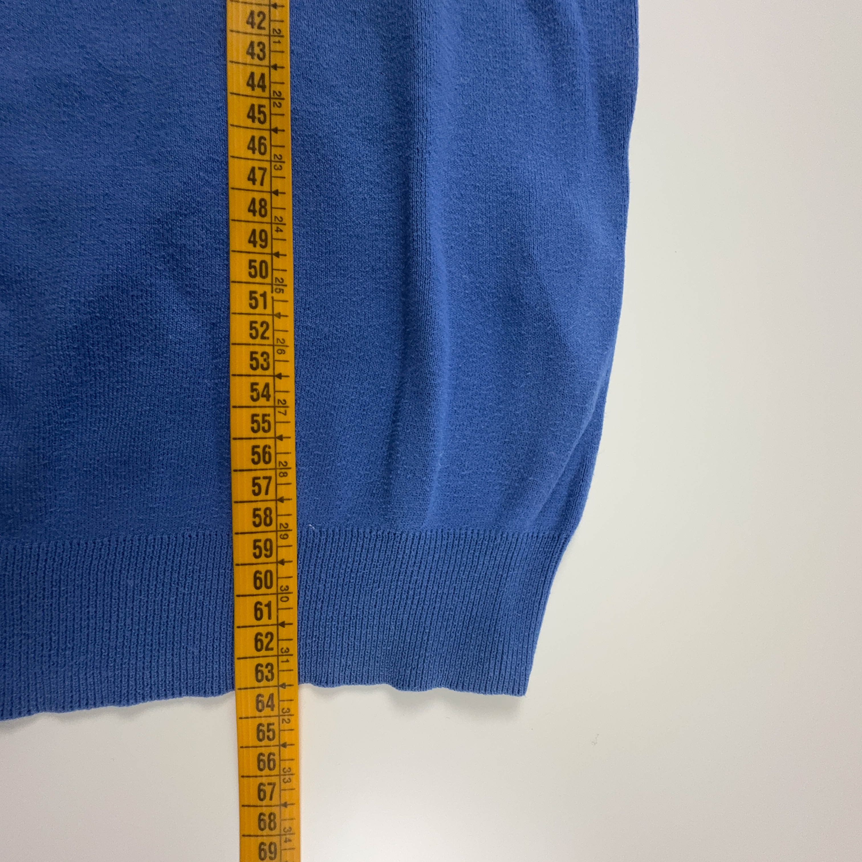 Maglione leggero Ralph Lauren azzurro a girocollo - Taglia M uomo