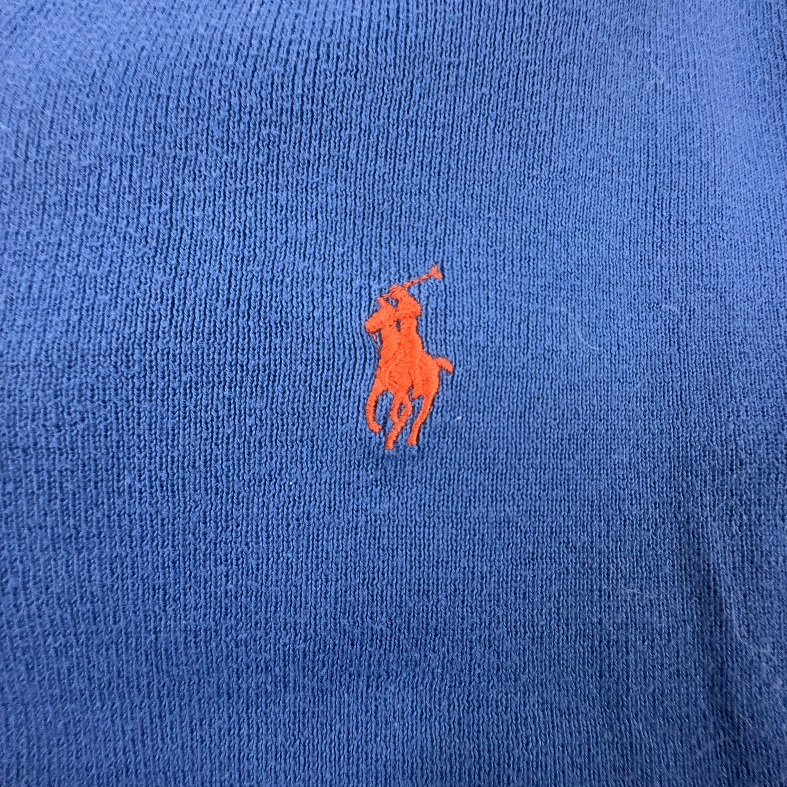 Maglione leggero Ralph Lauren azzurro a girocollo - Taglia M uomo