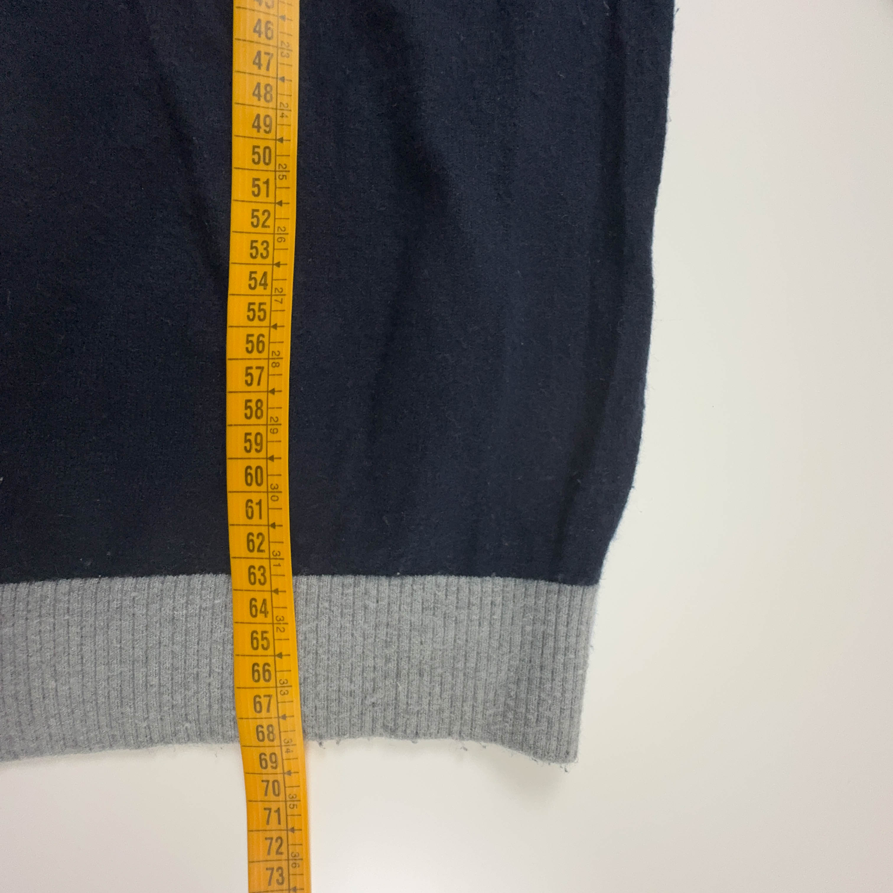 Maglione leggero Napapijri blu scuro a girocollo 30% lana - Taglia M uomo
