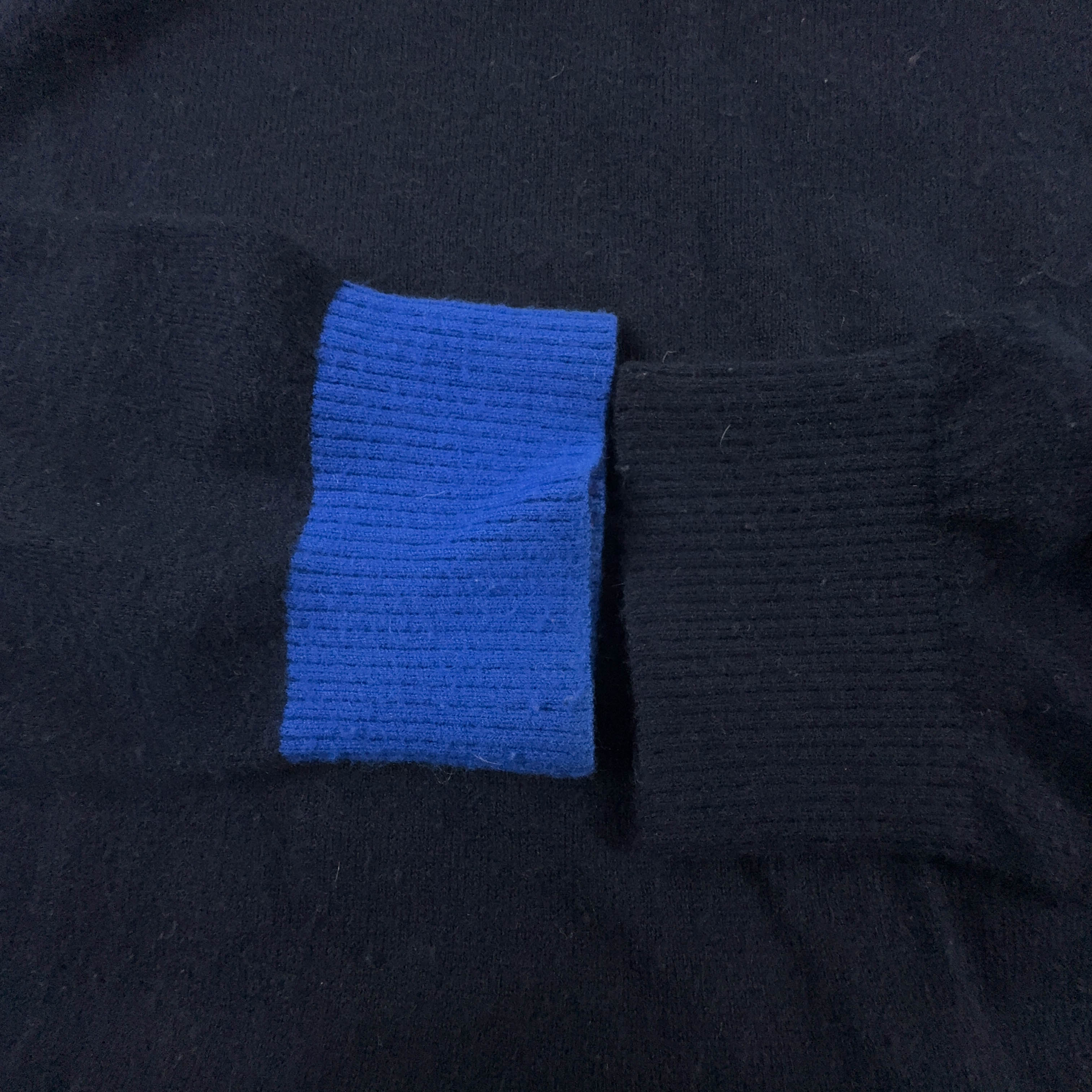 Maglione leggero Napapijri blu scuro a girocollo 30% lana - Taglia M uomo