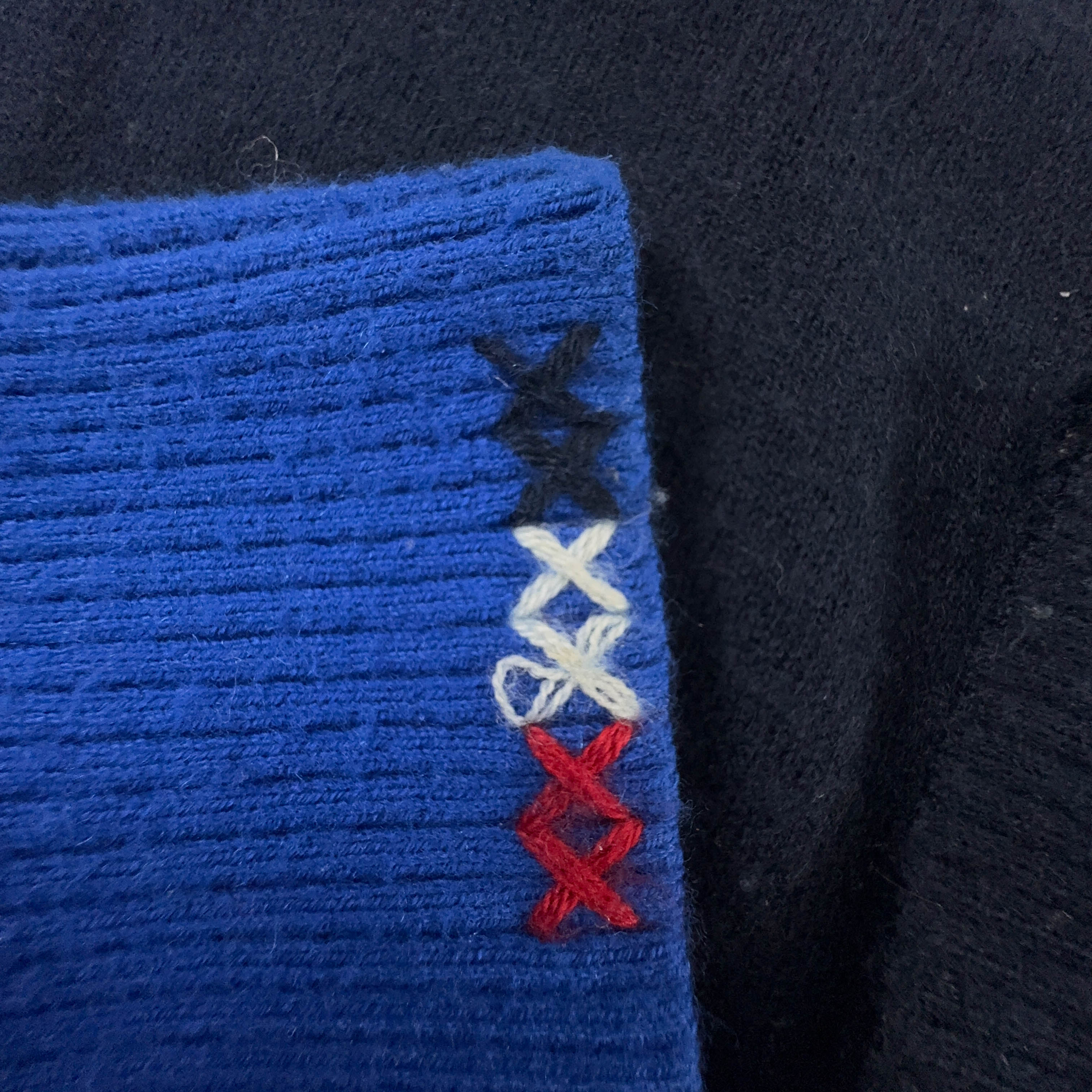 Maglione leggero Napapijri blu scuro a girocollo 30% lana - Taglia M uomo