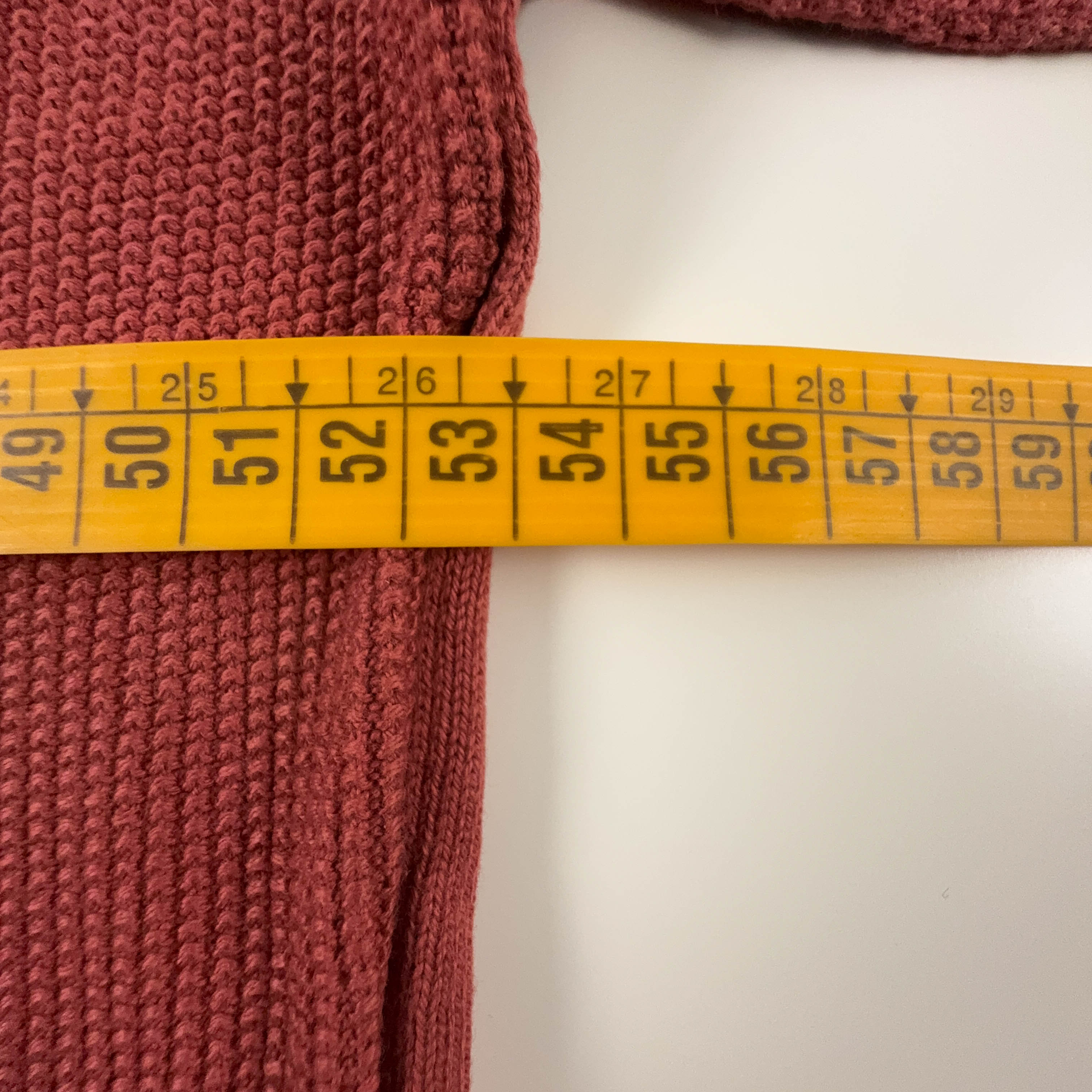 Maglione leggero Napapijri rosso a girocollo cotone - Taglia L uomo