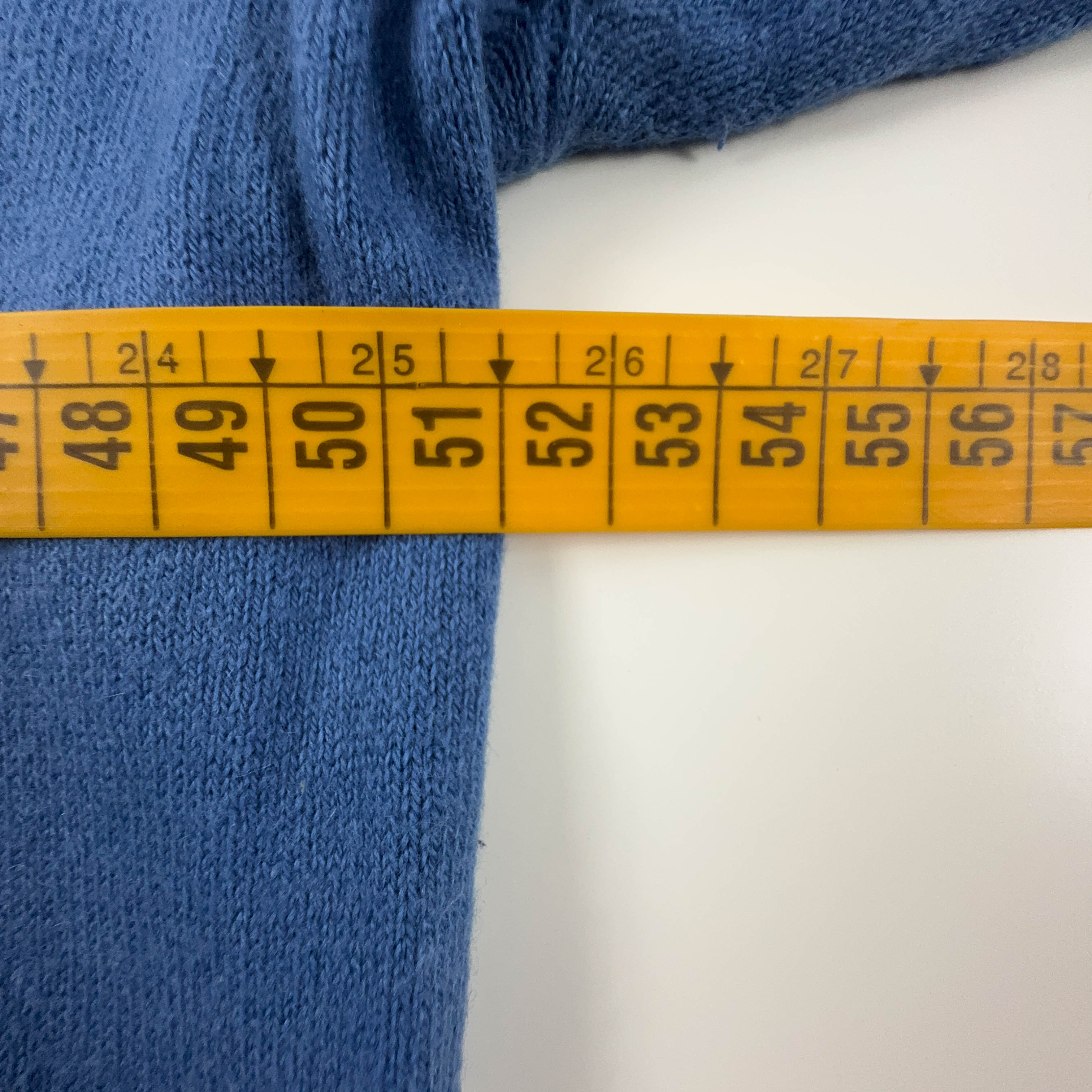 Maglione leggero Napapijri blu con scollo a v 90% cotone - Taglia M uomo