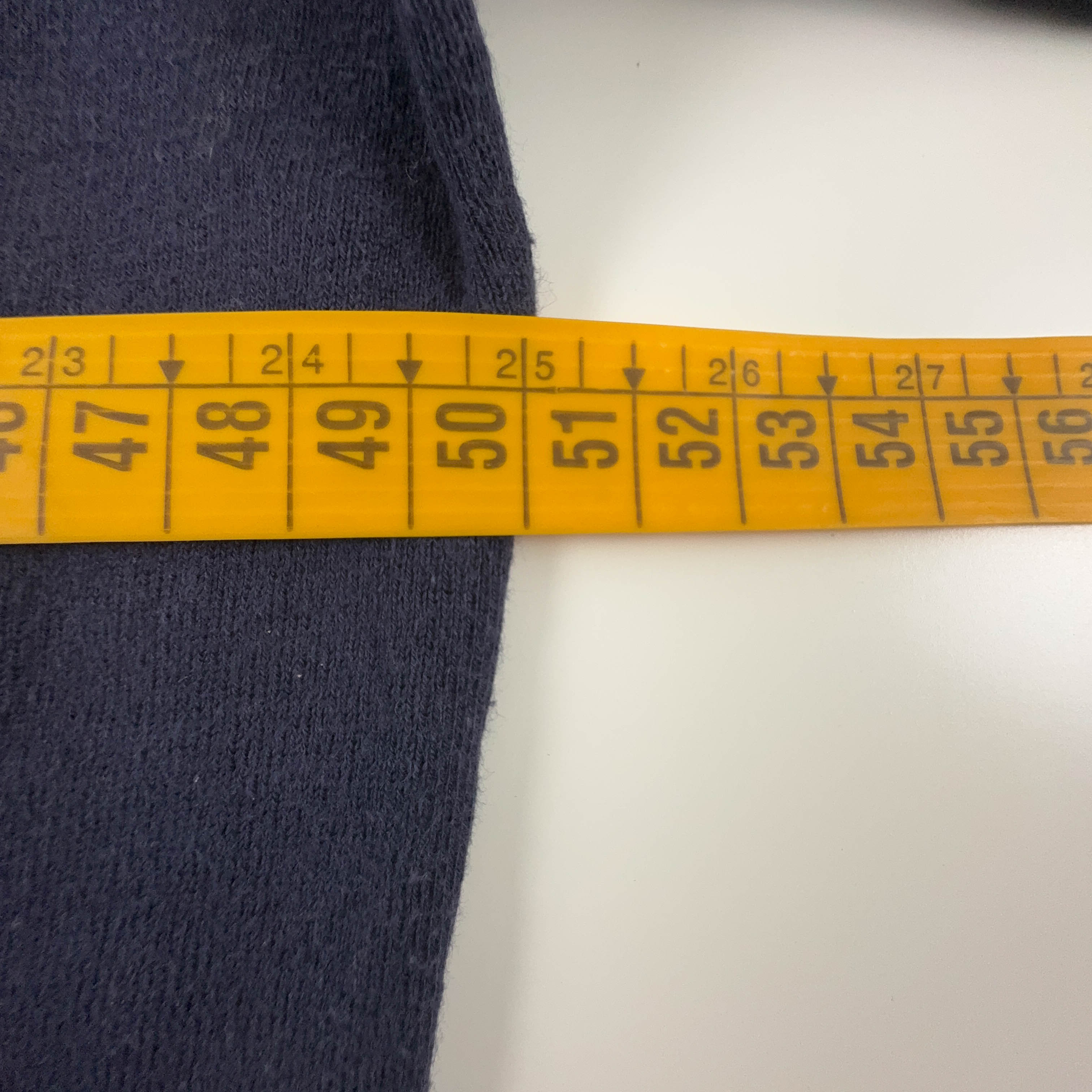 Maglione leggero Ralph Lauren blu scuro a girocollo in cotone pima - Taglia M uomo