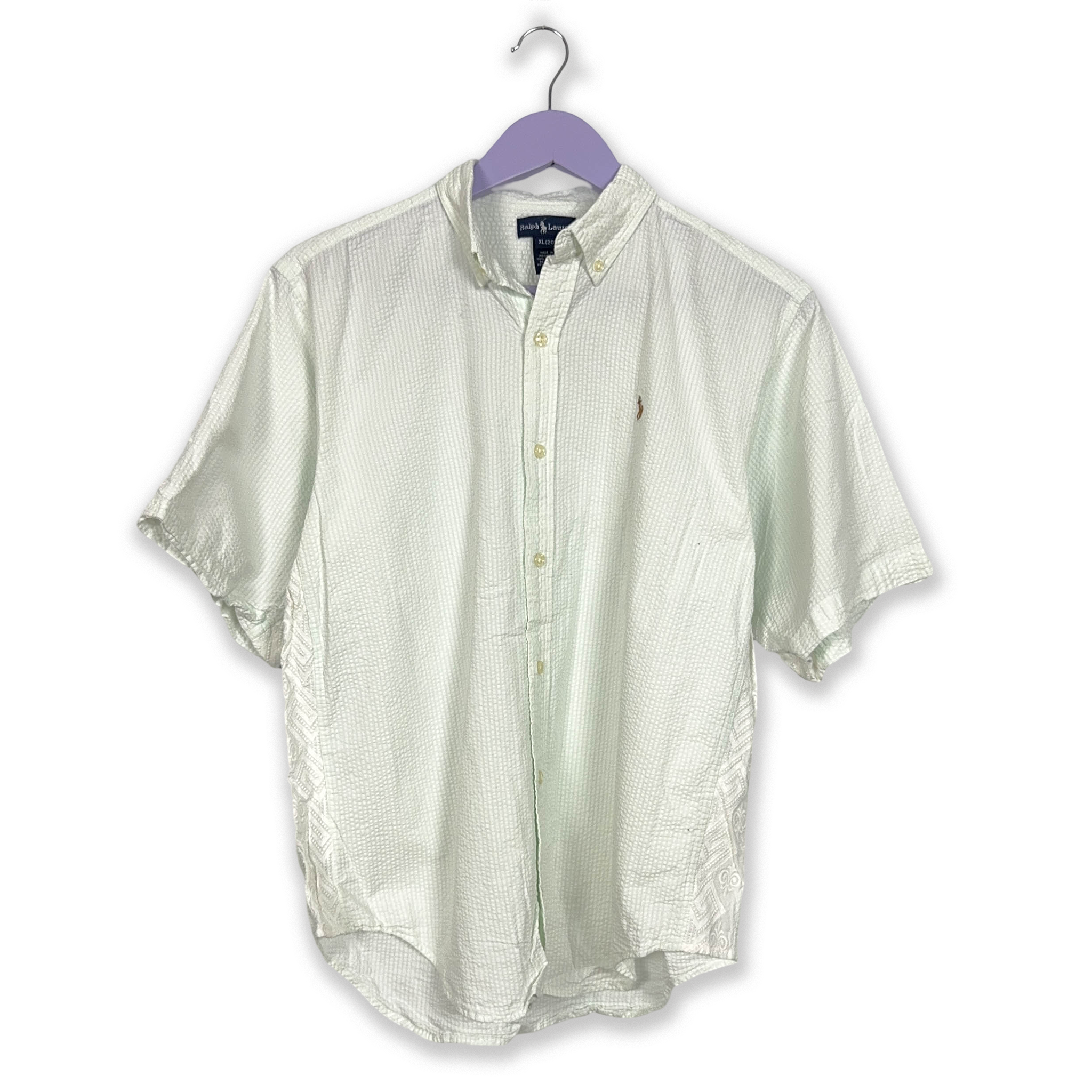Camicia Ralph Lauren verde chiaro - Taglia M/L uomo