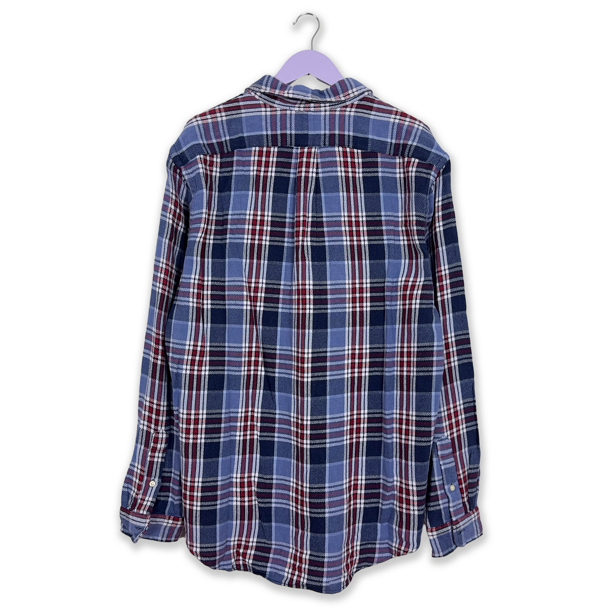 Camicia Ralph Lauren a quadri blu e rossa - Taglia XL uomo
