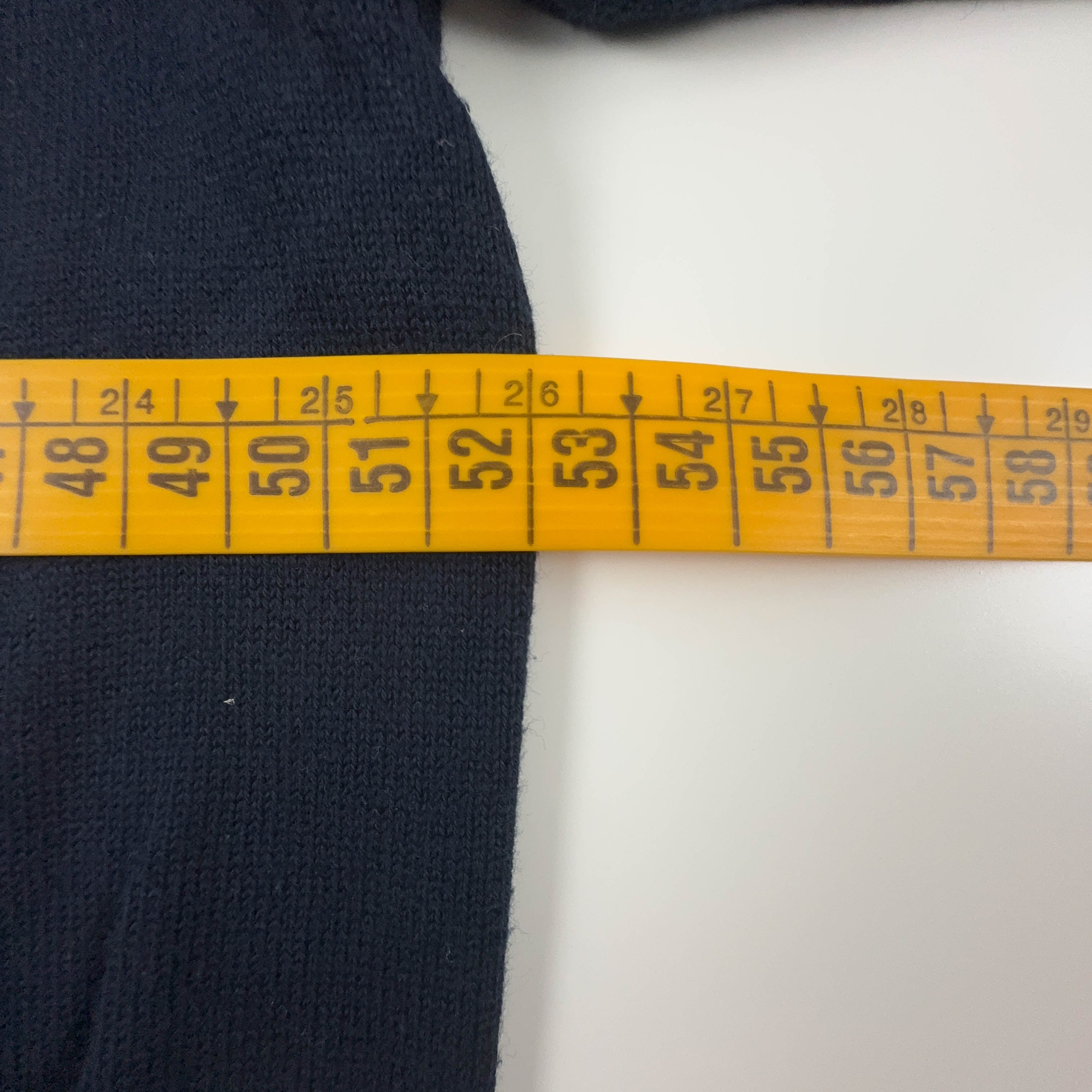 Maglione leggero Ralph Lauren blu scuro a girocollo in cotone pima - Taglia S uomo