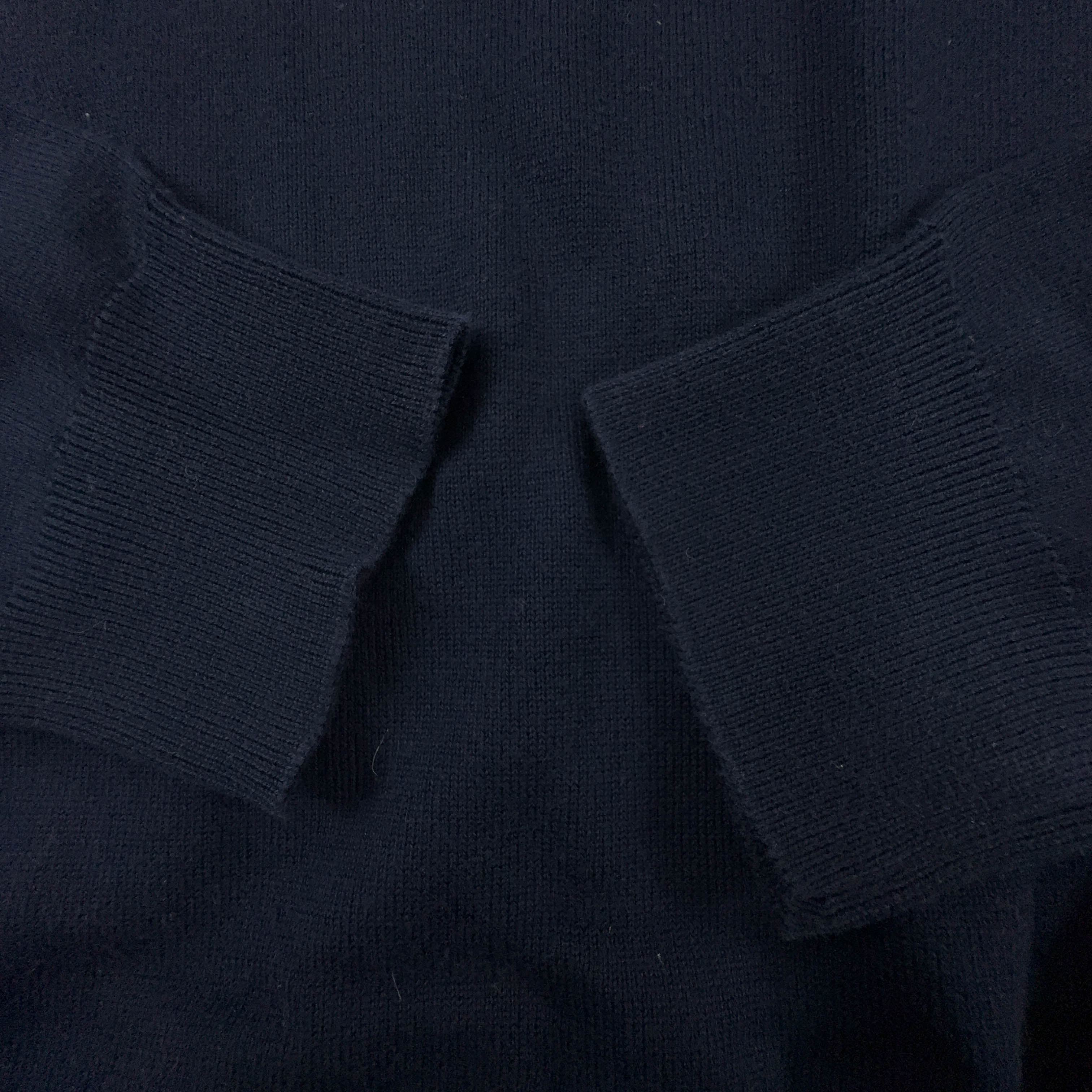 Maglione leggero Ralph Lauren blu scuro a girocollo in cotone pima - Taglia S uomo