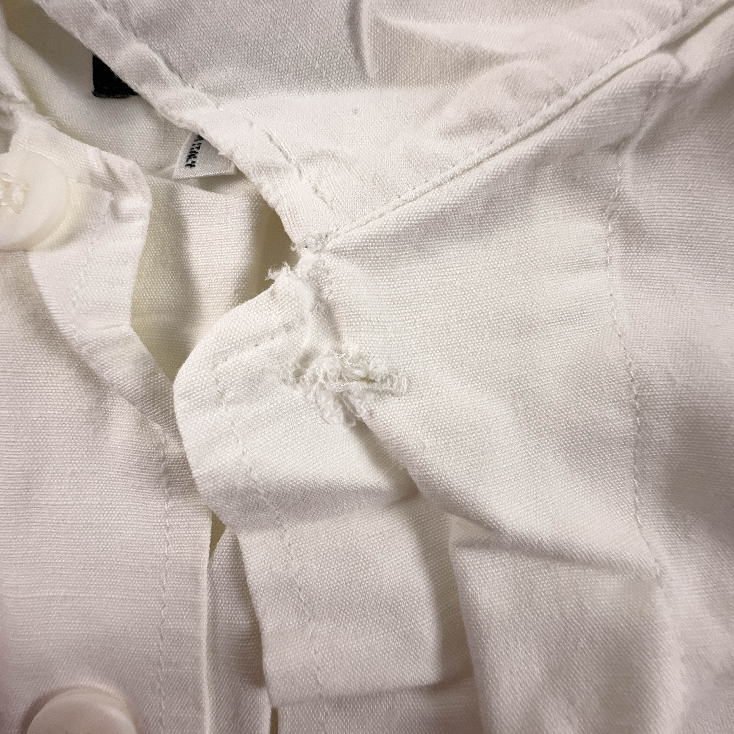 Camicia Armani bianca tinta unita - Taglia L uomo