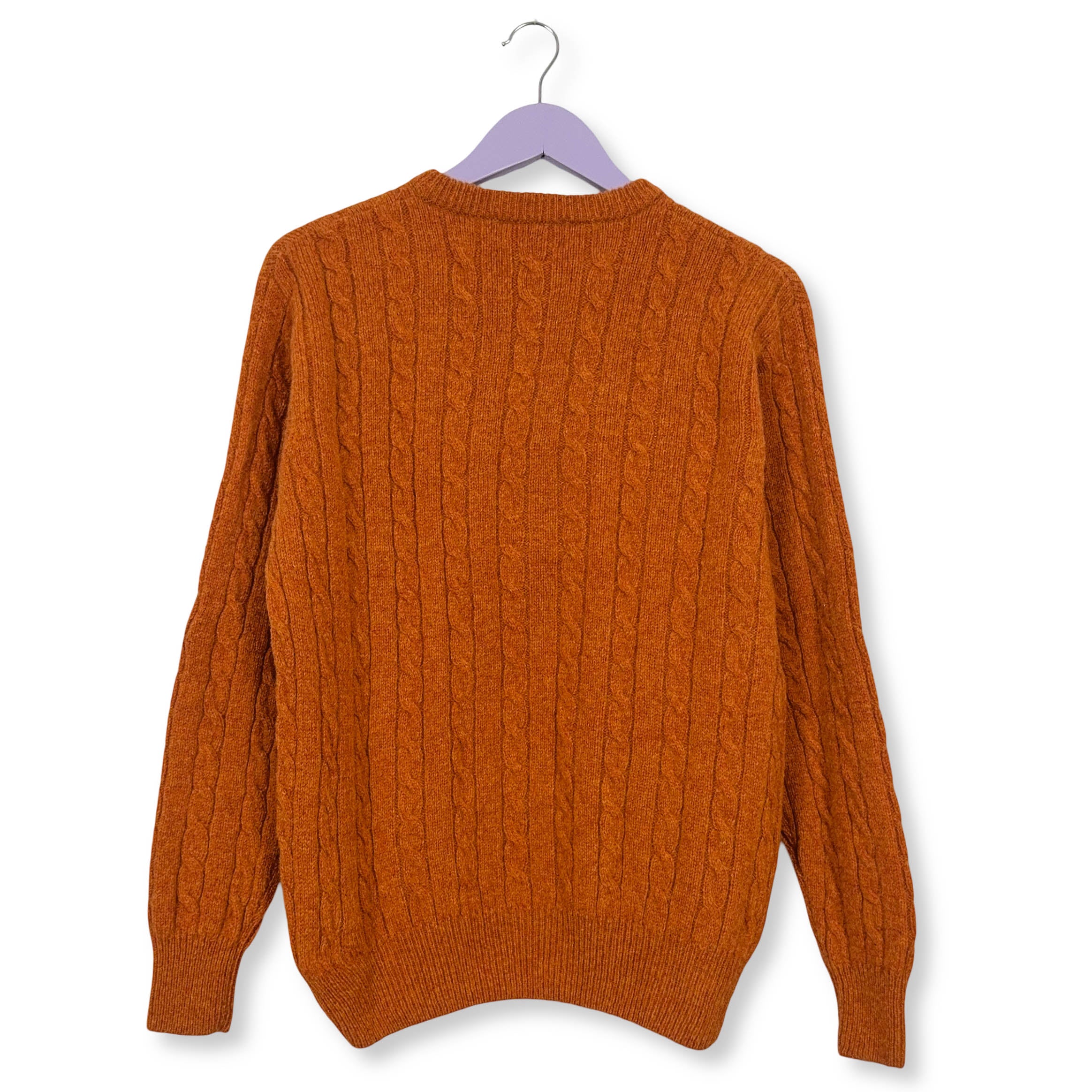 Maglione Il Granchio arancione a girocollo in lana vergine - Taglia 4 uomo