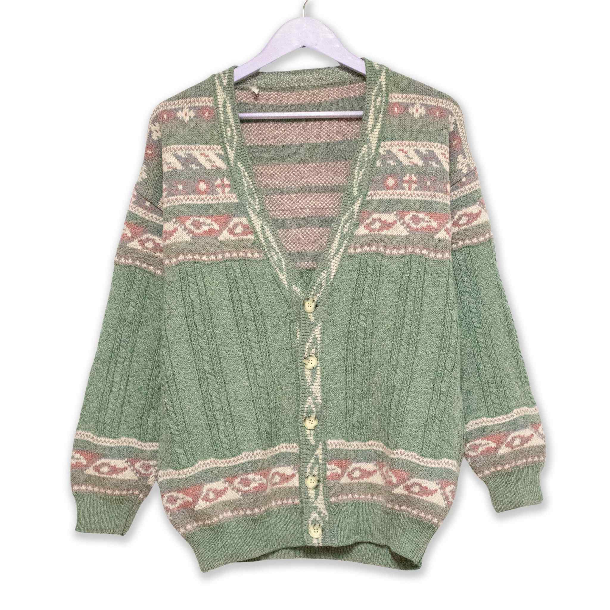 Cardigan Vintage - Taglia L