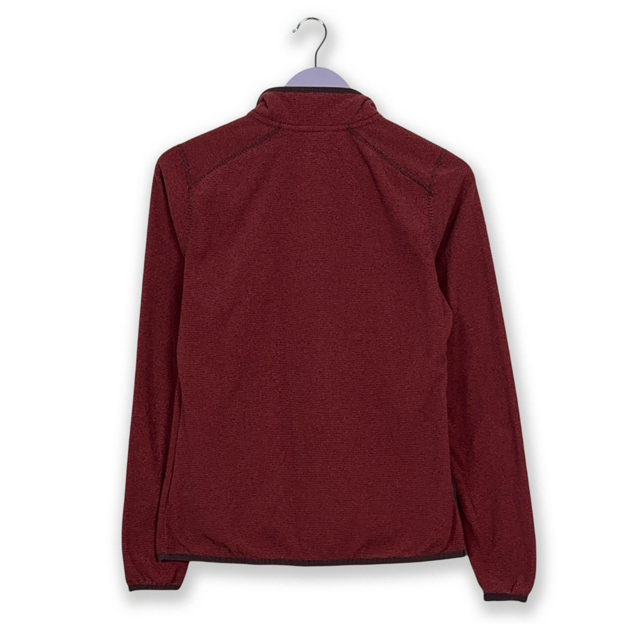 Pile The North Face bordeaux quarter zip - Taglia M donna