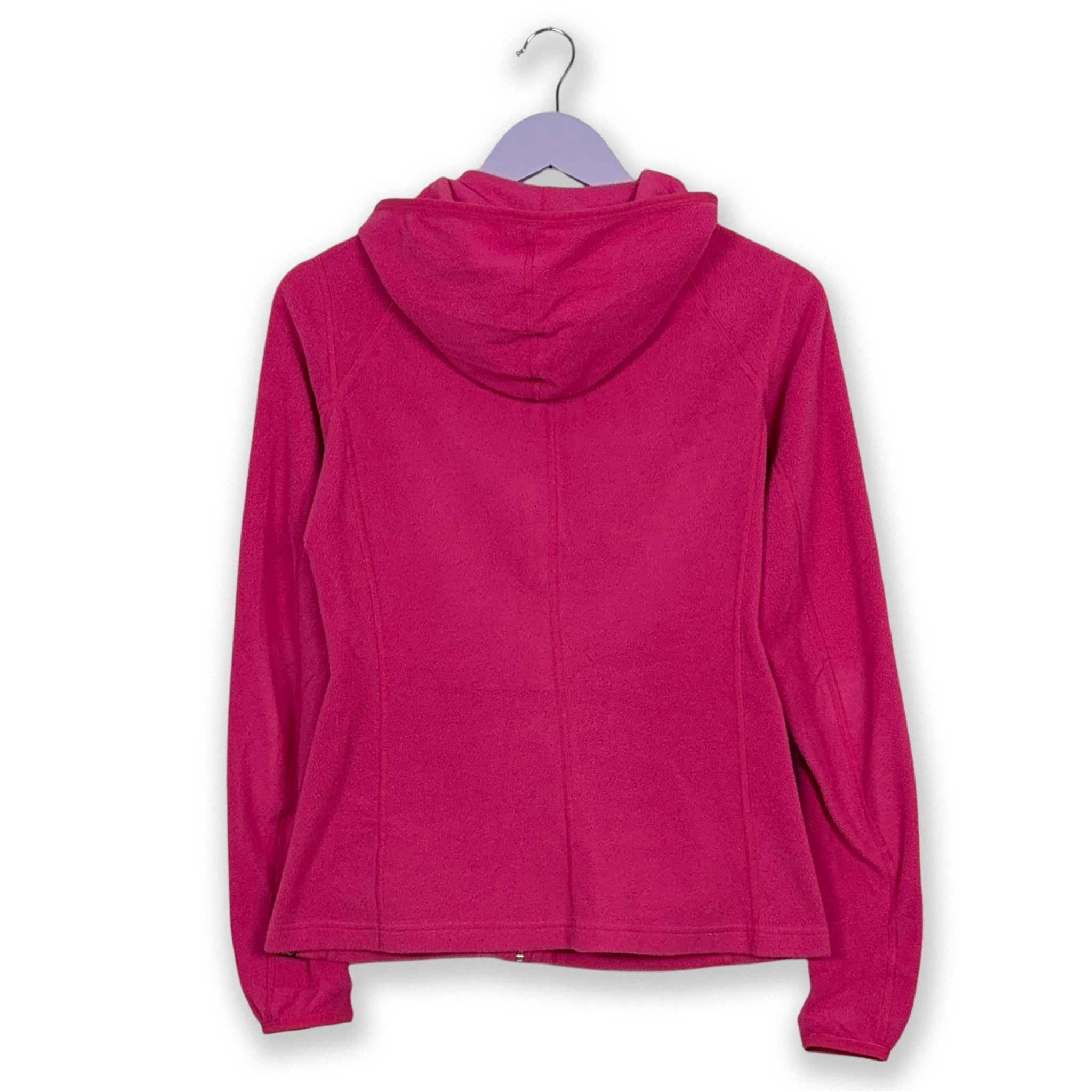 Pile The North Face rosa con zip intera e cappuccio - Taglia S donna