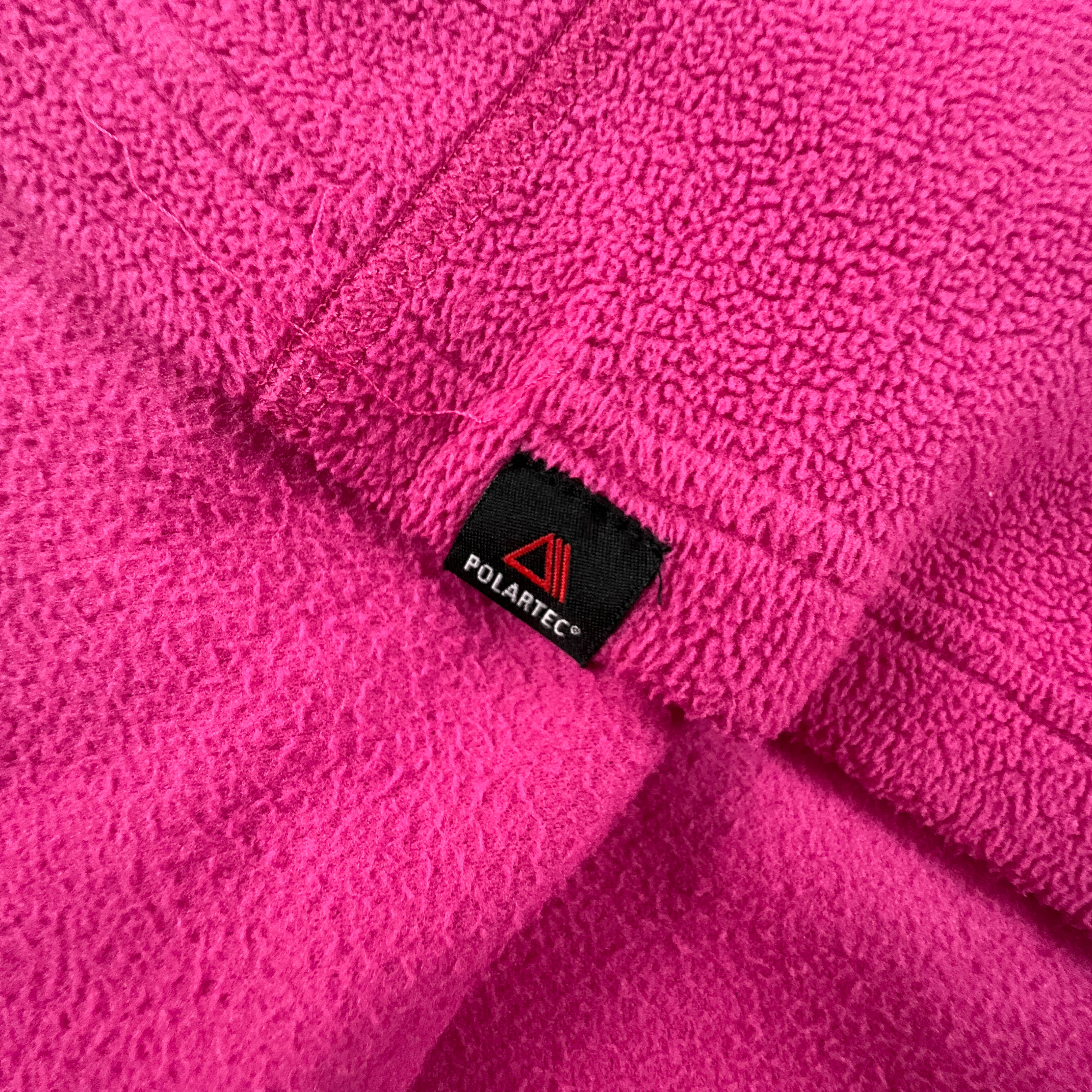 Pile The North Face rosa con zip intera e cappuccio - Taglia S donna