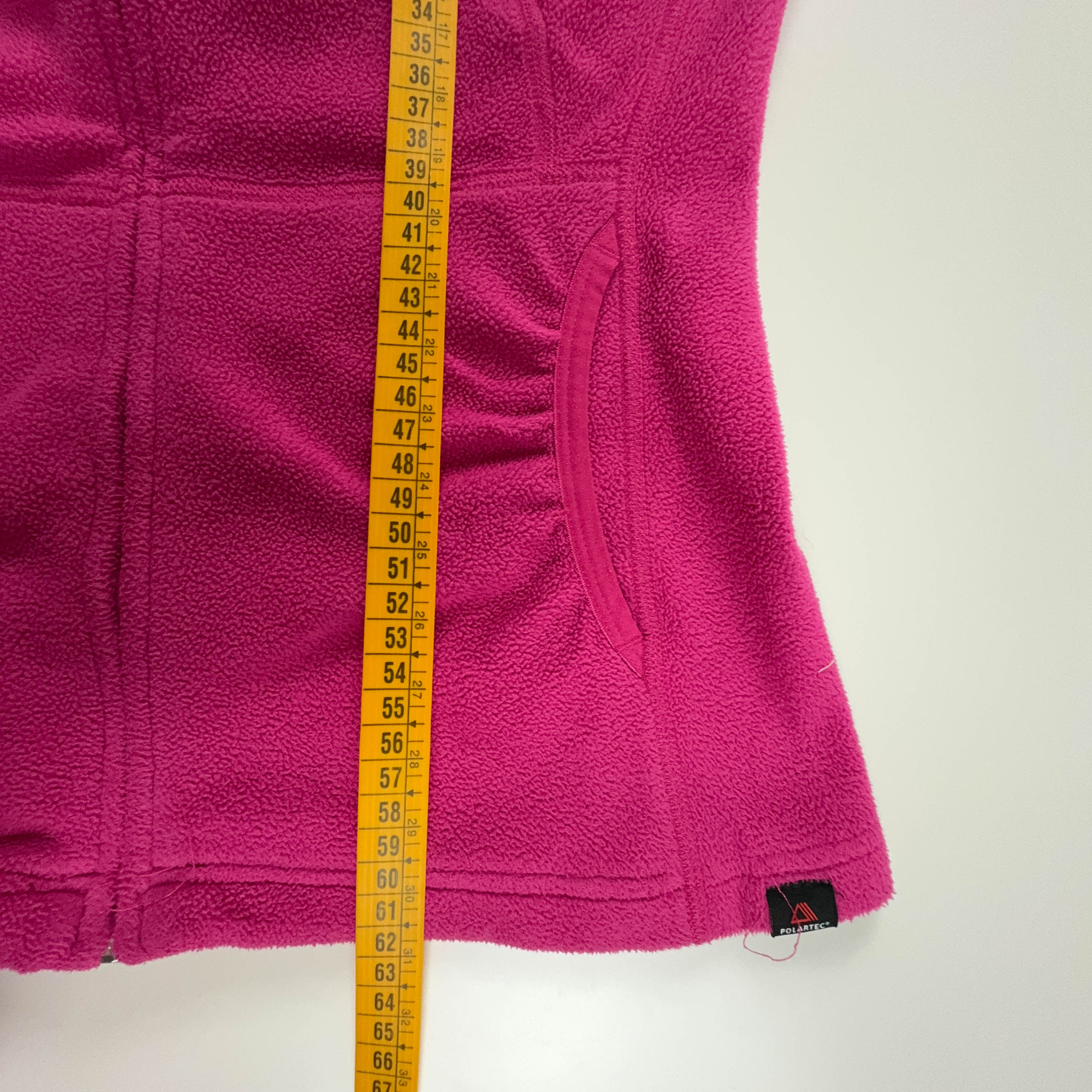 Pile The North Face rosa con zip intera e cappuccio - Taglia S donna