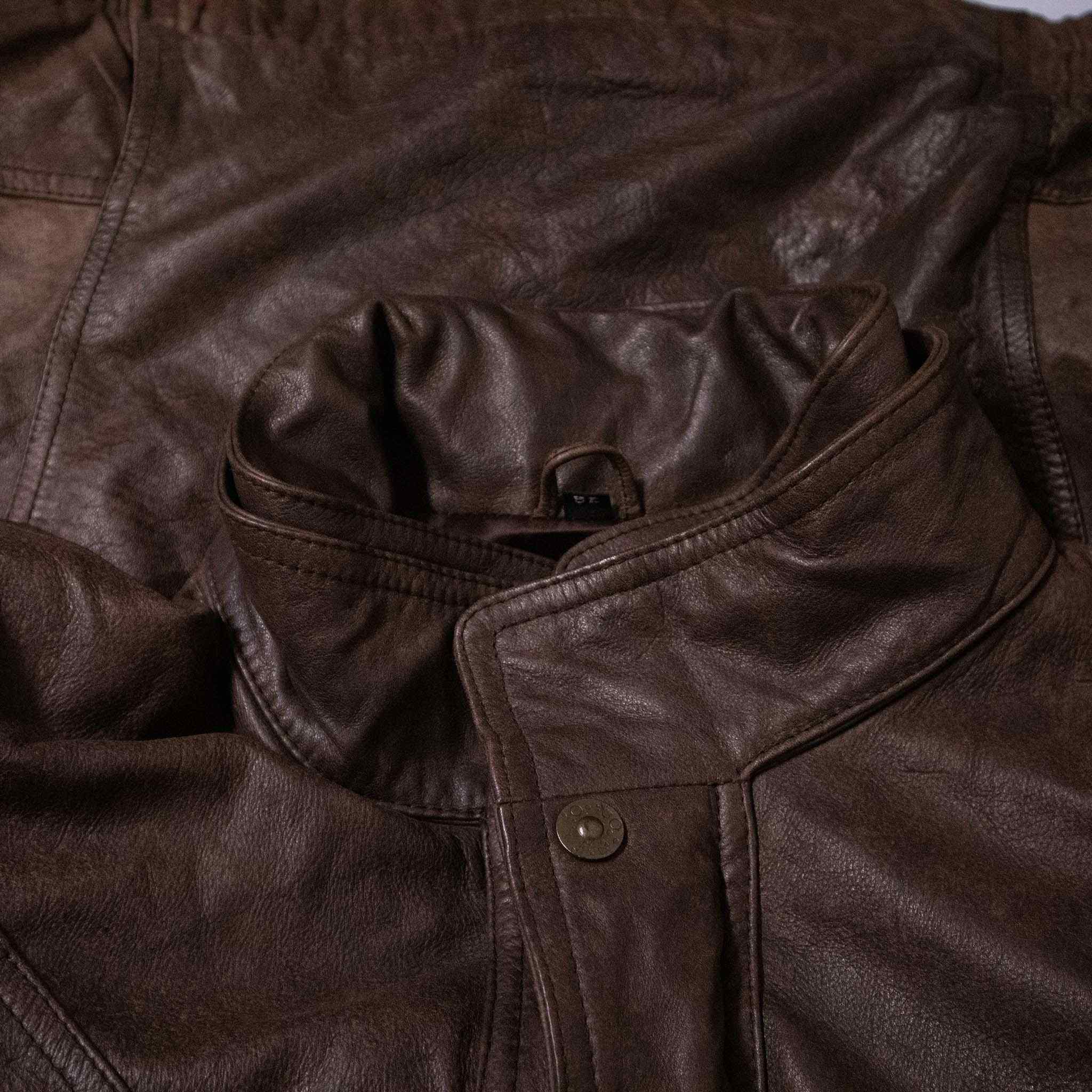 Vintage leather jacket - Size M/L