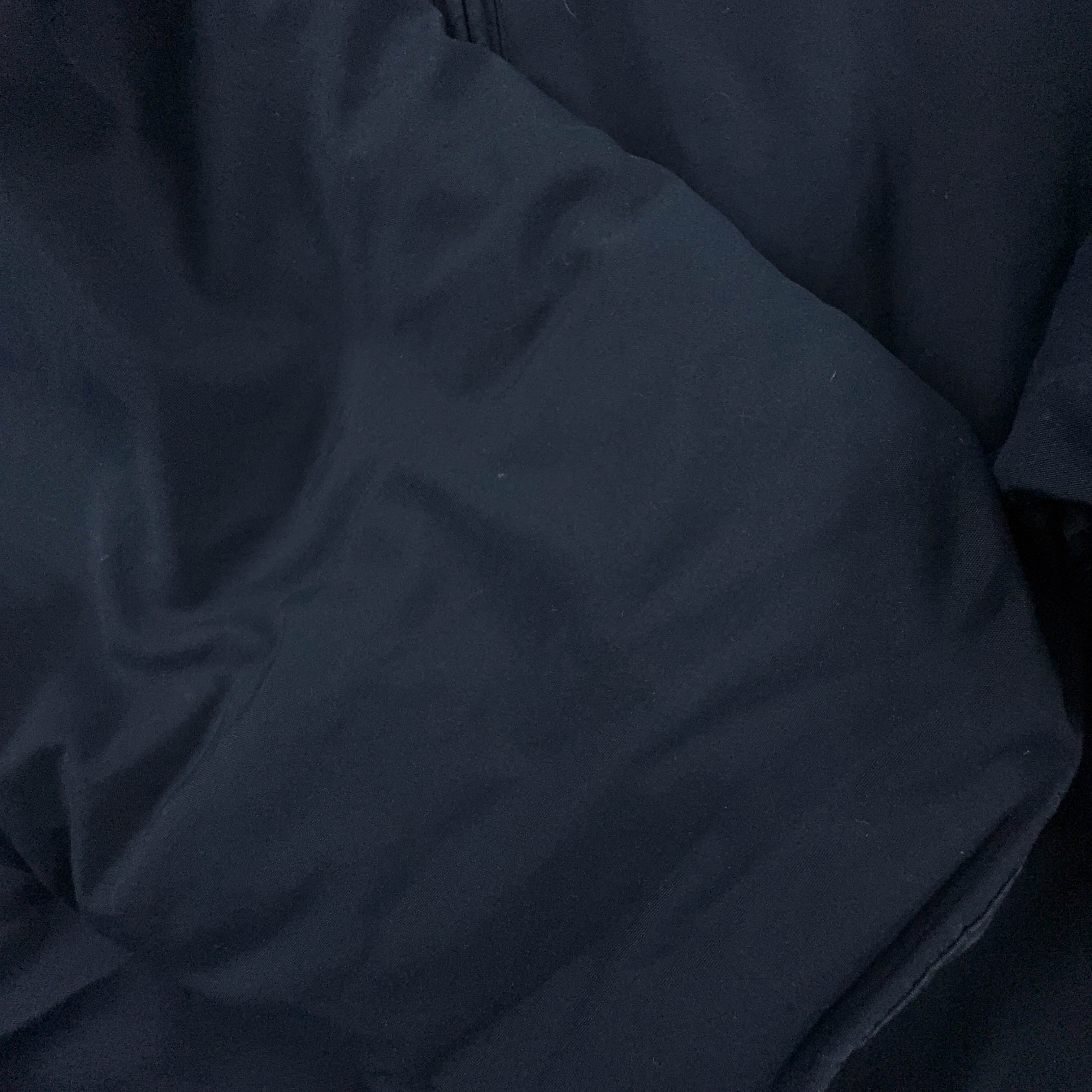 Giacca invernale Nike Vintage blu scuro con zip anni 00 - Taglia XL uomo