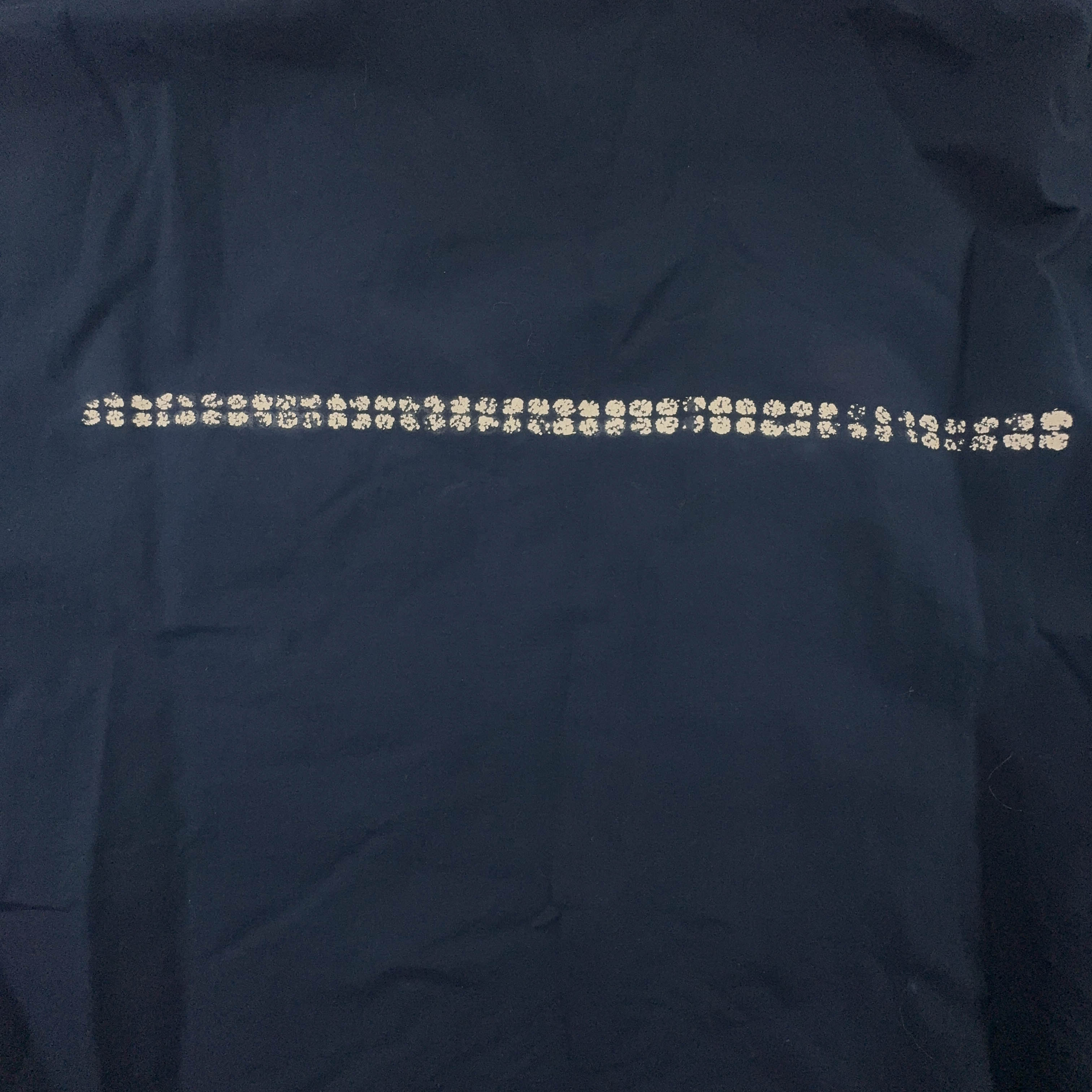 Giacca invernale Nike Vintage blu scuro con zip anni 00 - Taglia XL uomo