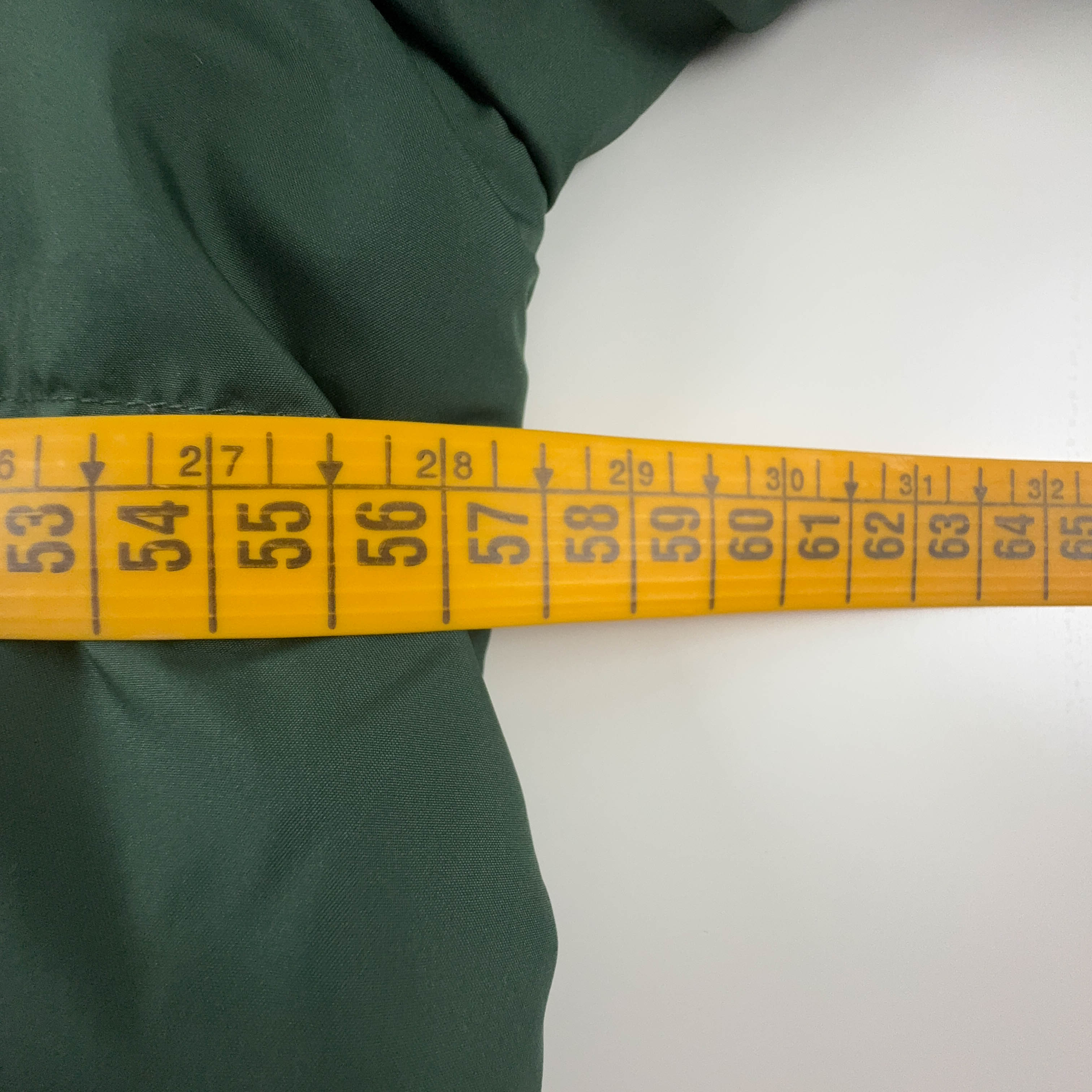 Giubbotto Nike invernale verde scuro con bottoni - Taglia M uomo