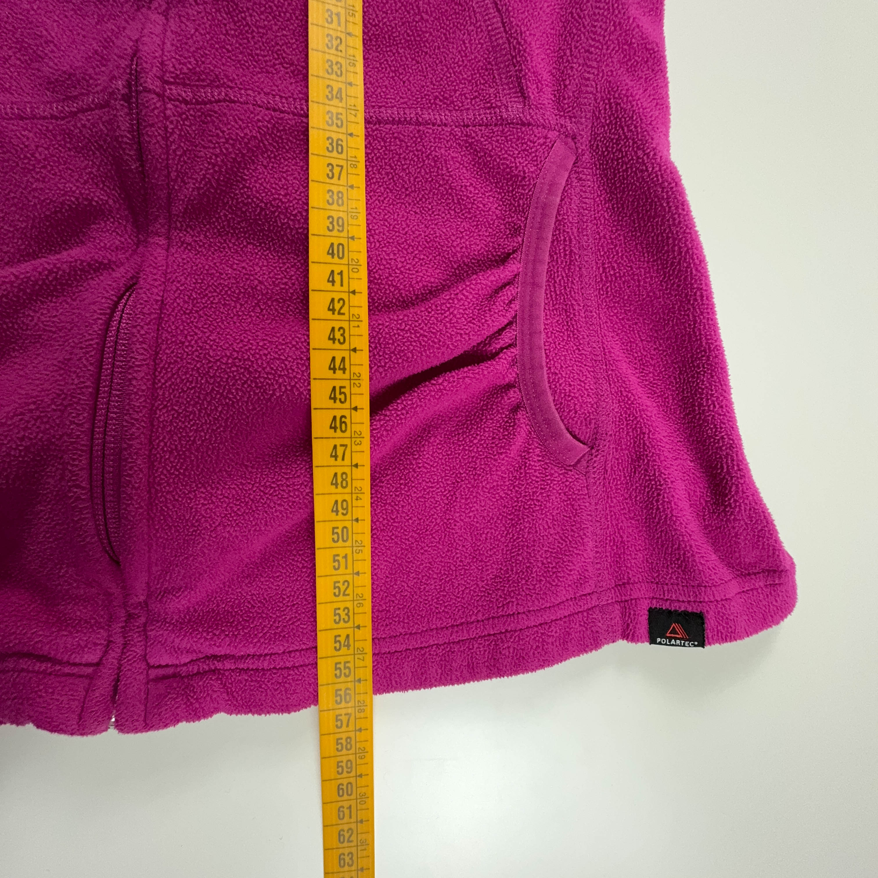 Pile The North Face rosa con zip intera e cappuccio - Taglia M donna