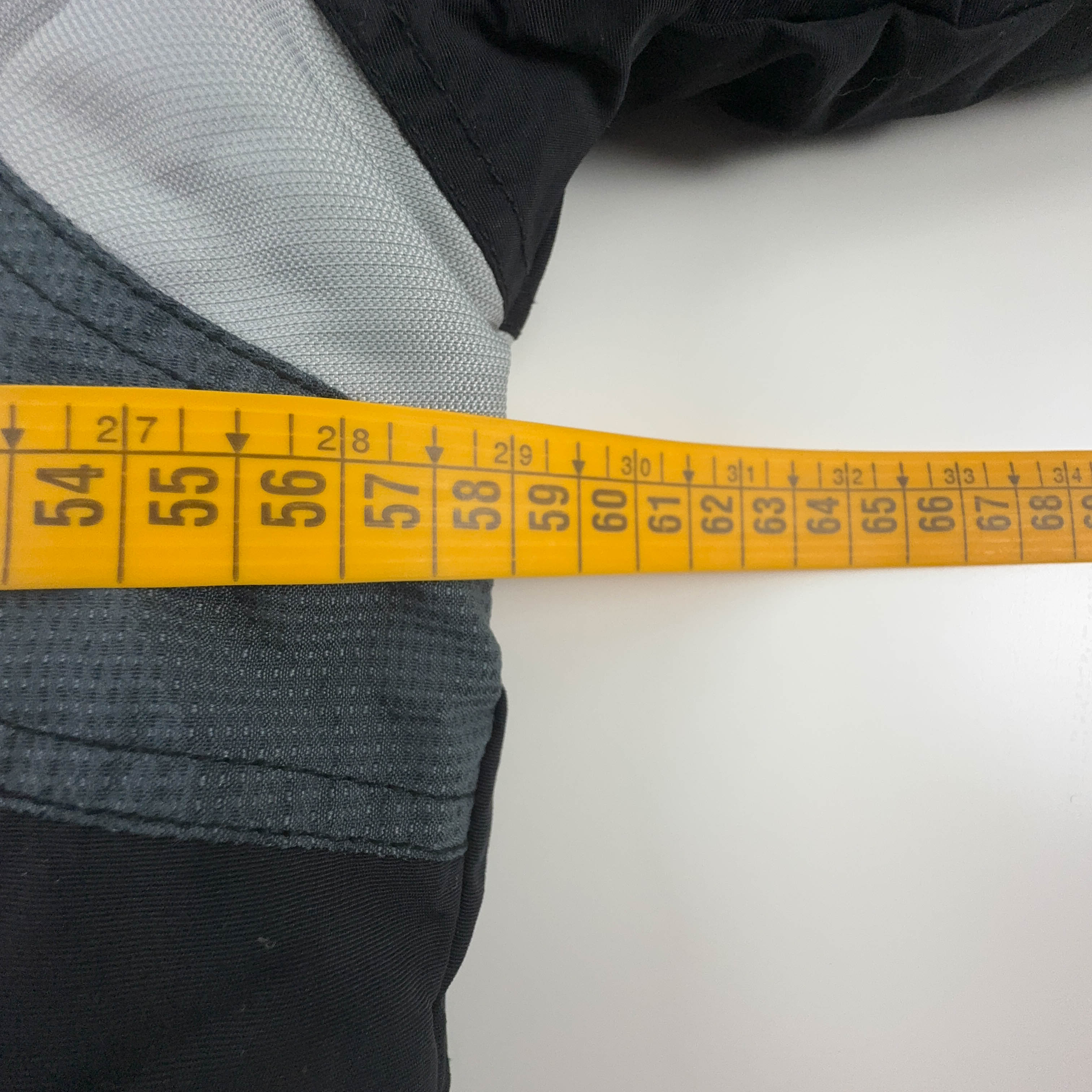 Giacca invernale Colmar Vintage blu e nera con bottoni e cappuccio anni 90 - Taglia I44 uomo