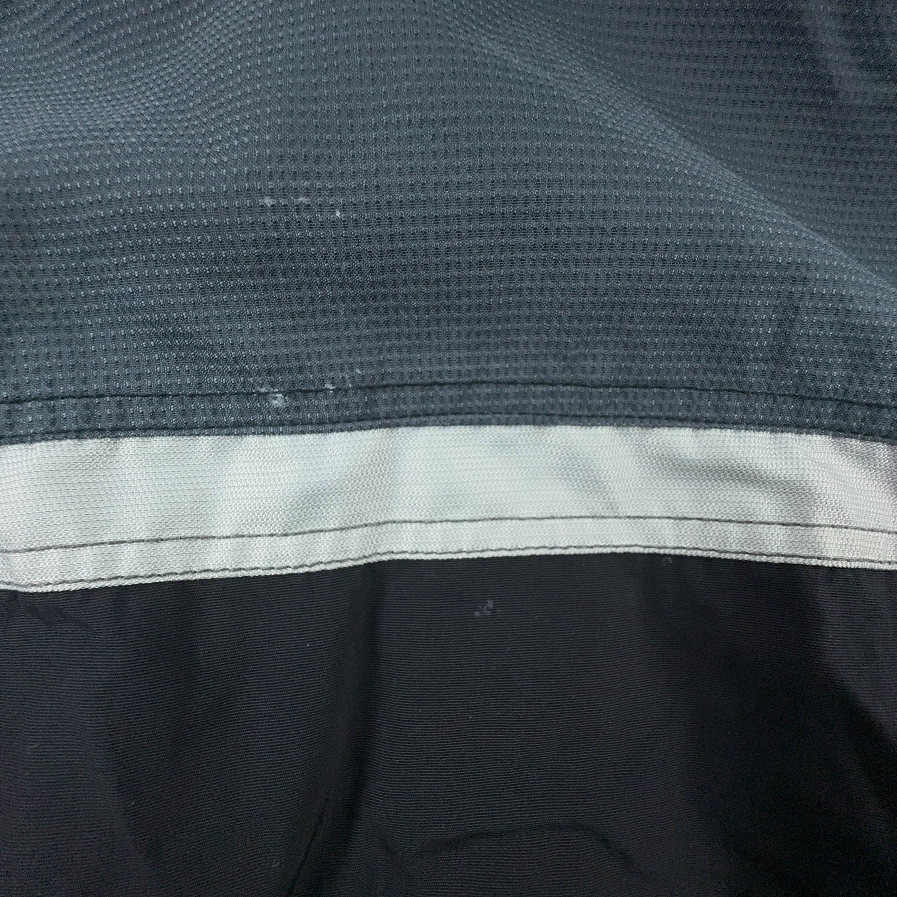 Giacca invernale Colmar Vintage blu e nera con bottoni e cappuccio anni 90 - Taglia I44 uomo