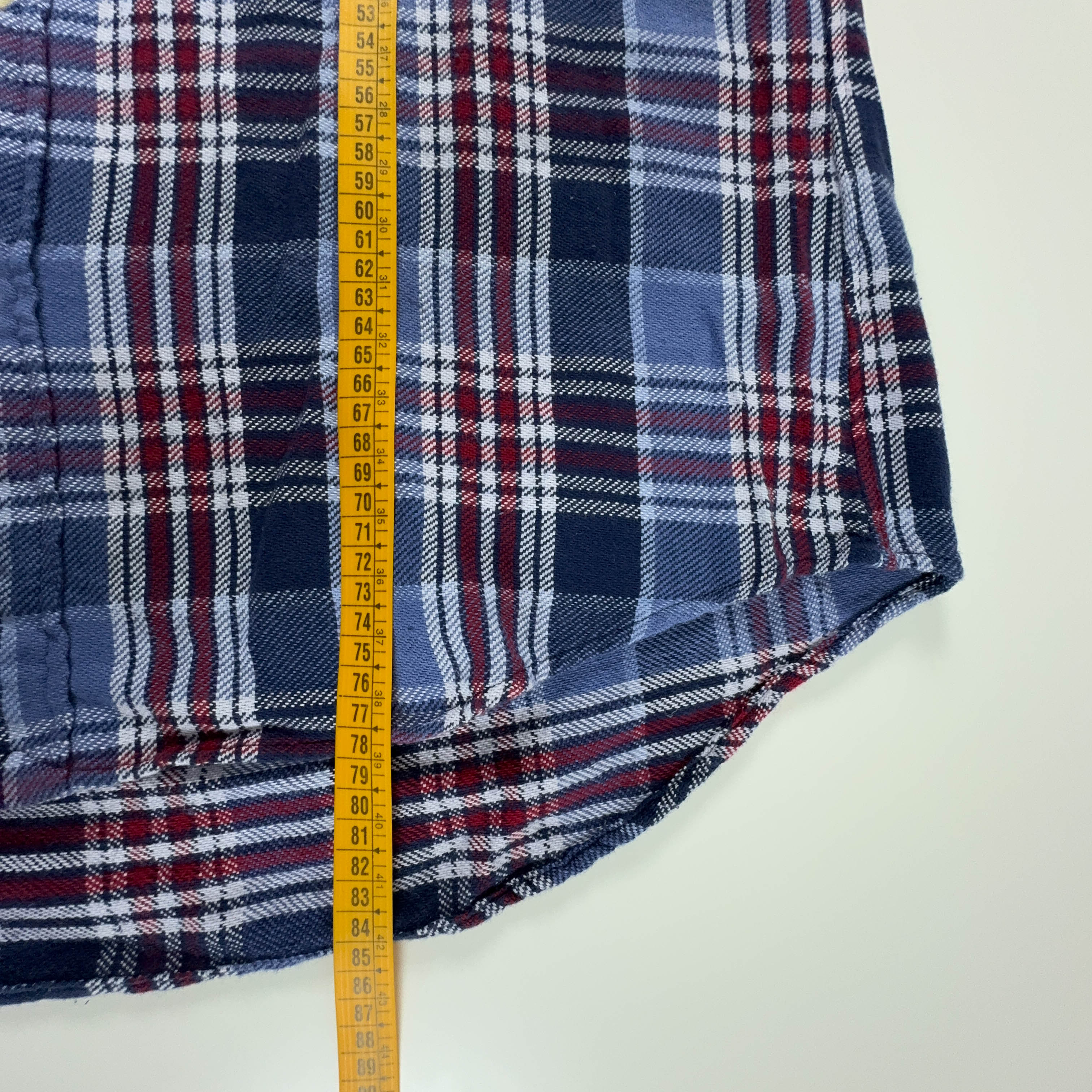 Camicia Ralph Lauren a quadri blu e rossa - Taglia XL uomo