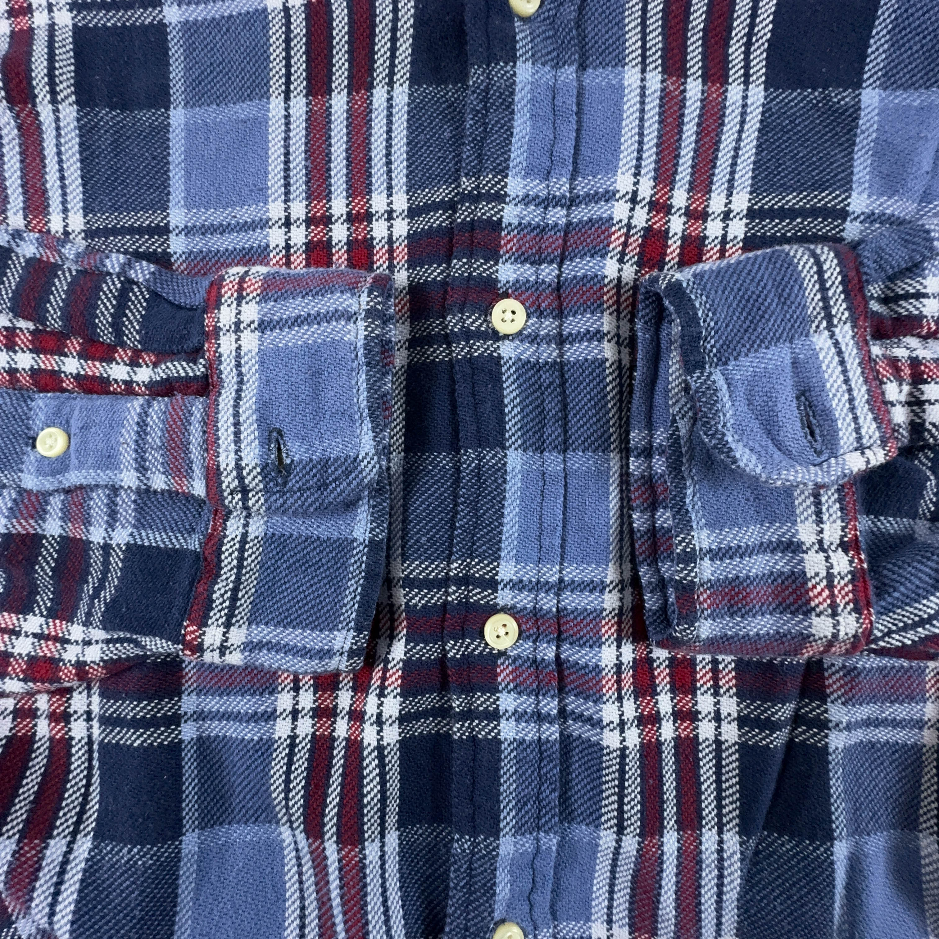 Camicia Ralph Lauren a quadri blu e rossa - Taglia XL uomo