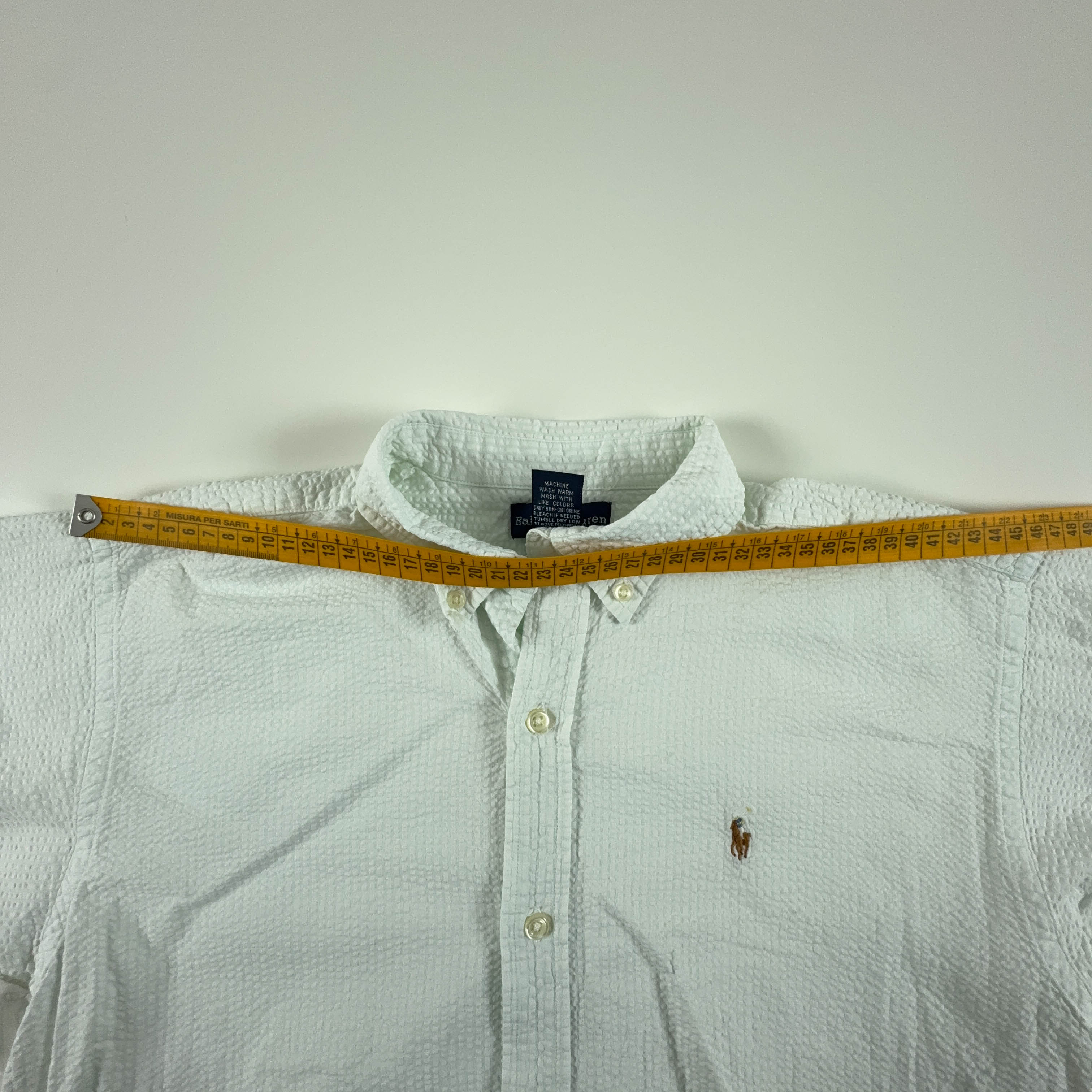 Camicia Ralph Lauren verde chiaro - Taglia M/L uomo