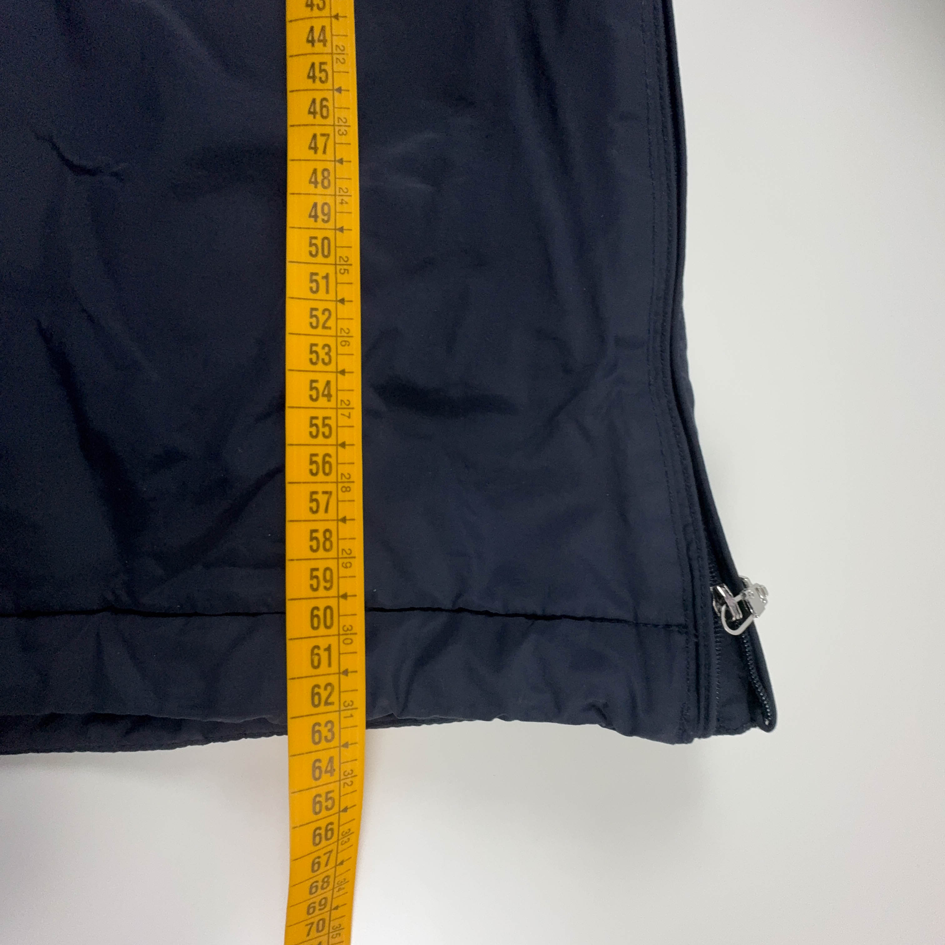 Giubbotto invernale Napapijri blu scura con tasca frontale e cappuccio - Taglia S uomo