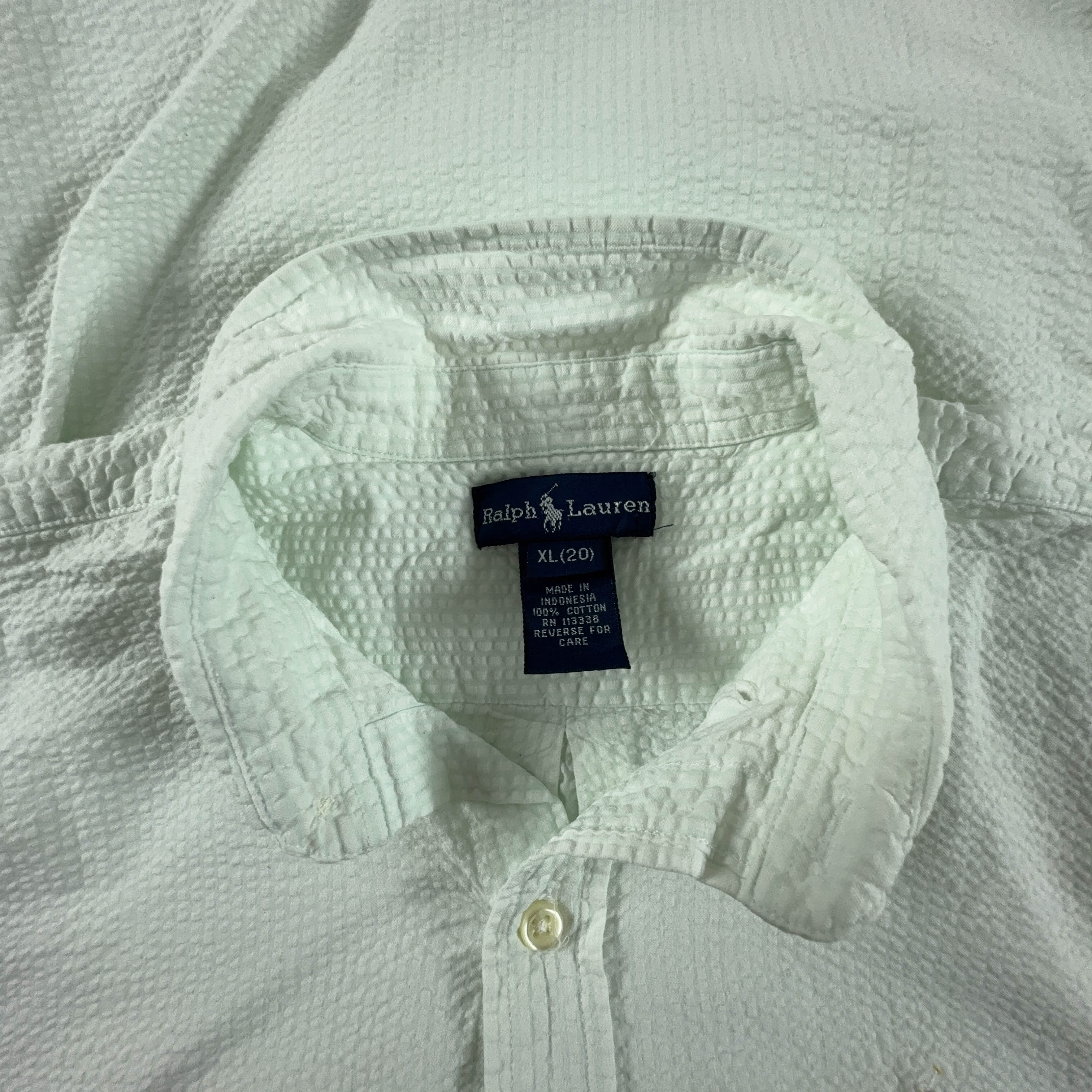 Camicia Ralph Lauren verde chiaro - Taglia M/L uomo