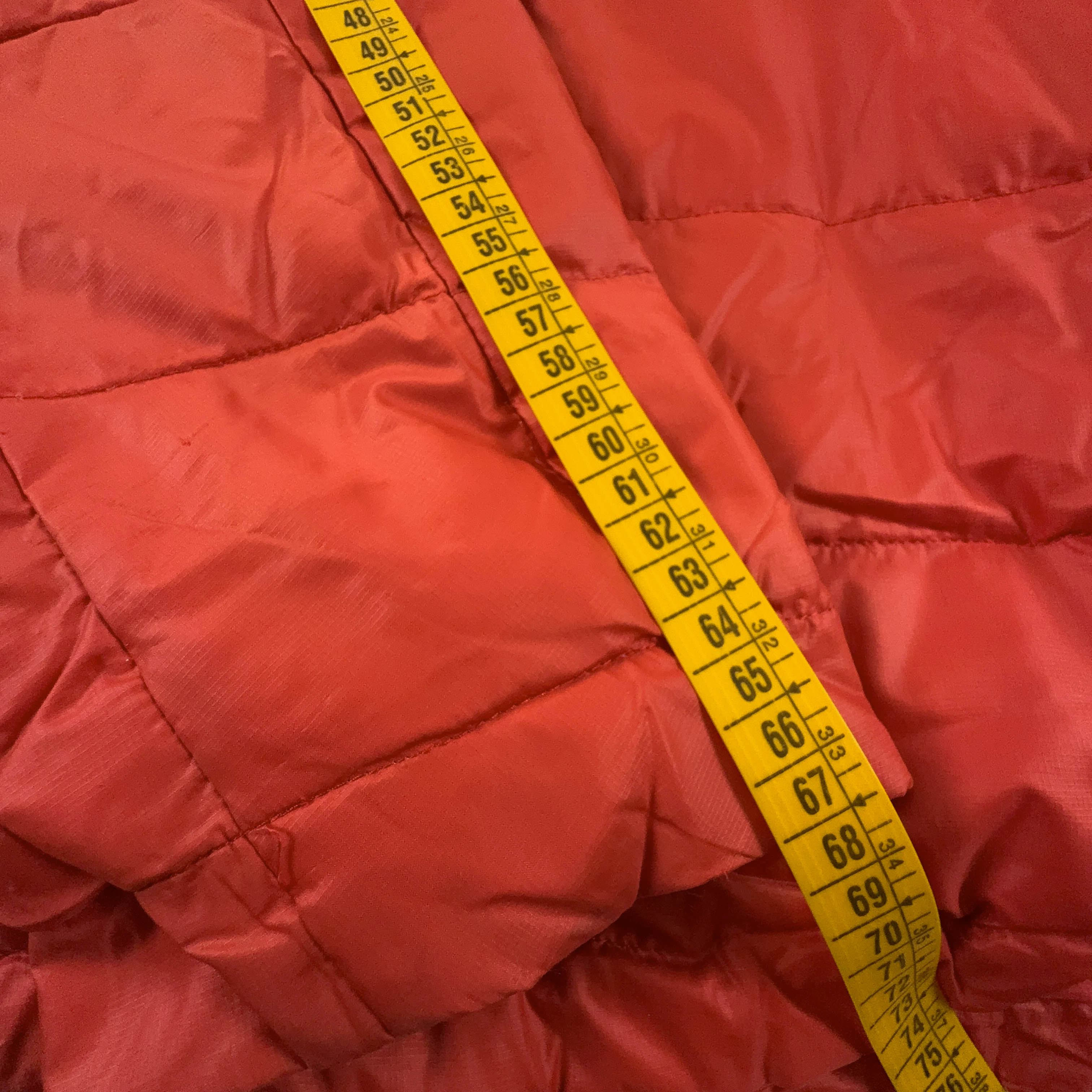 Giubbotto Napapijri arancione con tasca frontale e cappuccio - Taglia L uomo