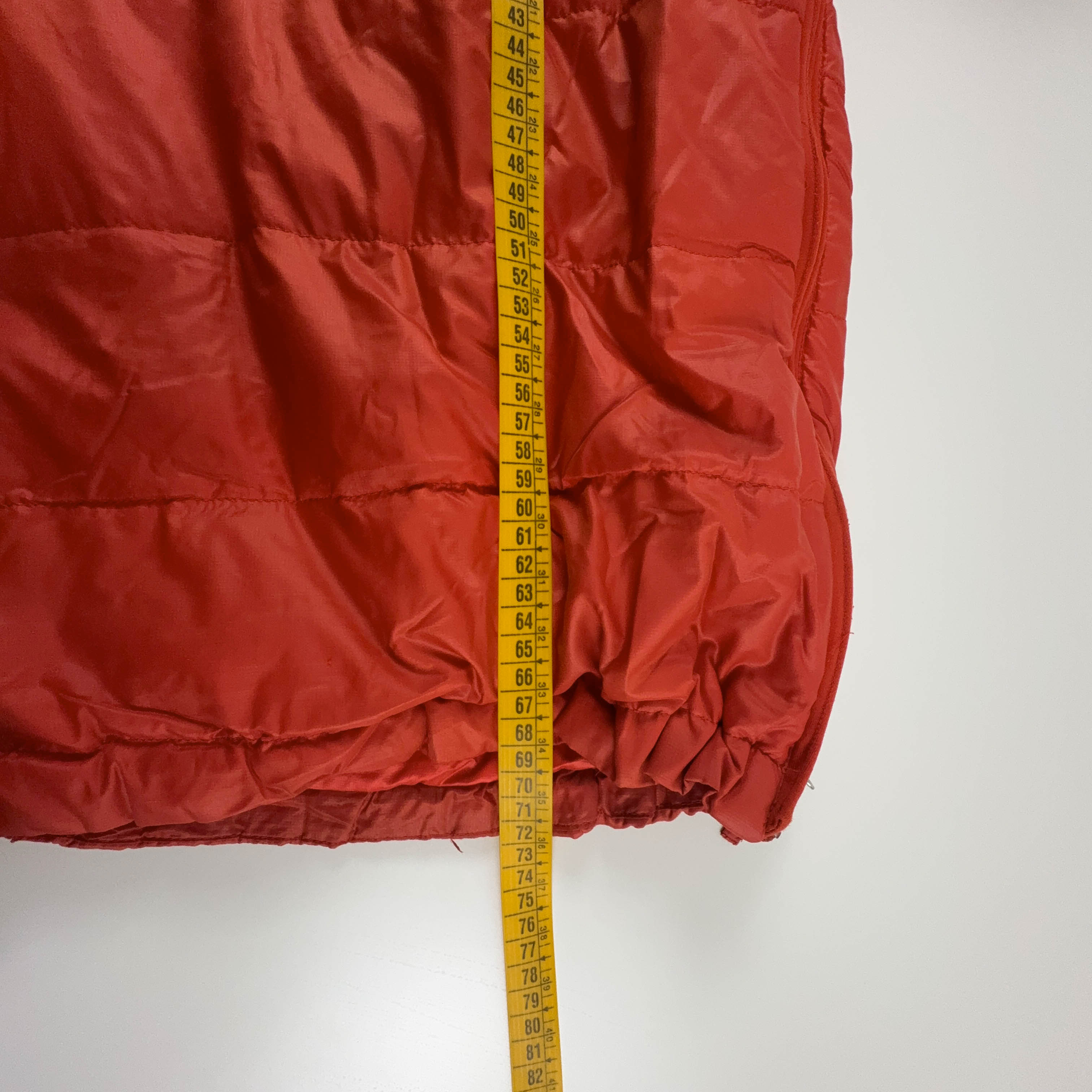 Giubbotto Napapijri arancione con tasca frontale e cappuccio - Taglia L uomo