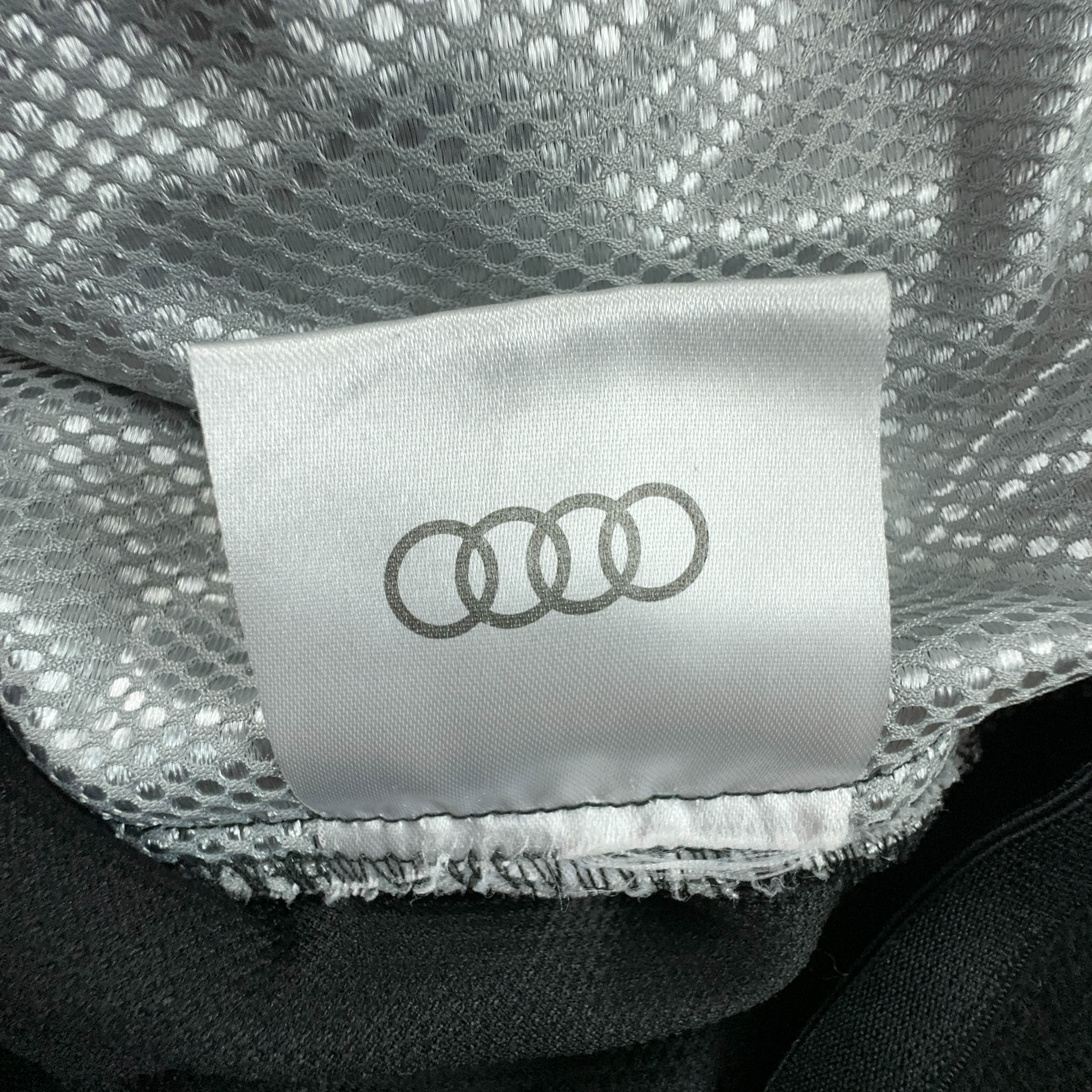 Pile Audi S Line nero con zip intera e logo sul retro - Taglia L uomo