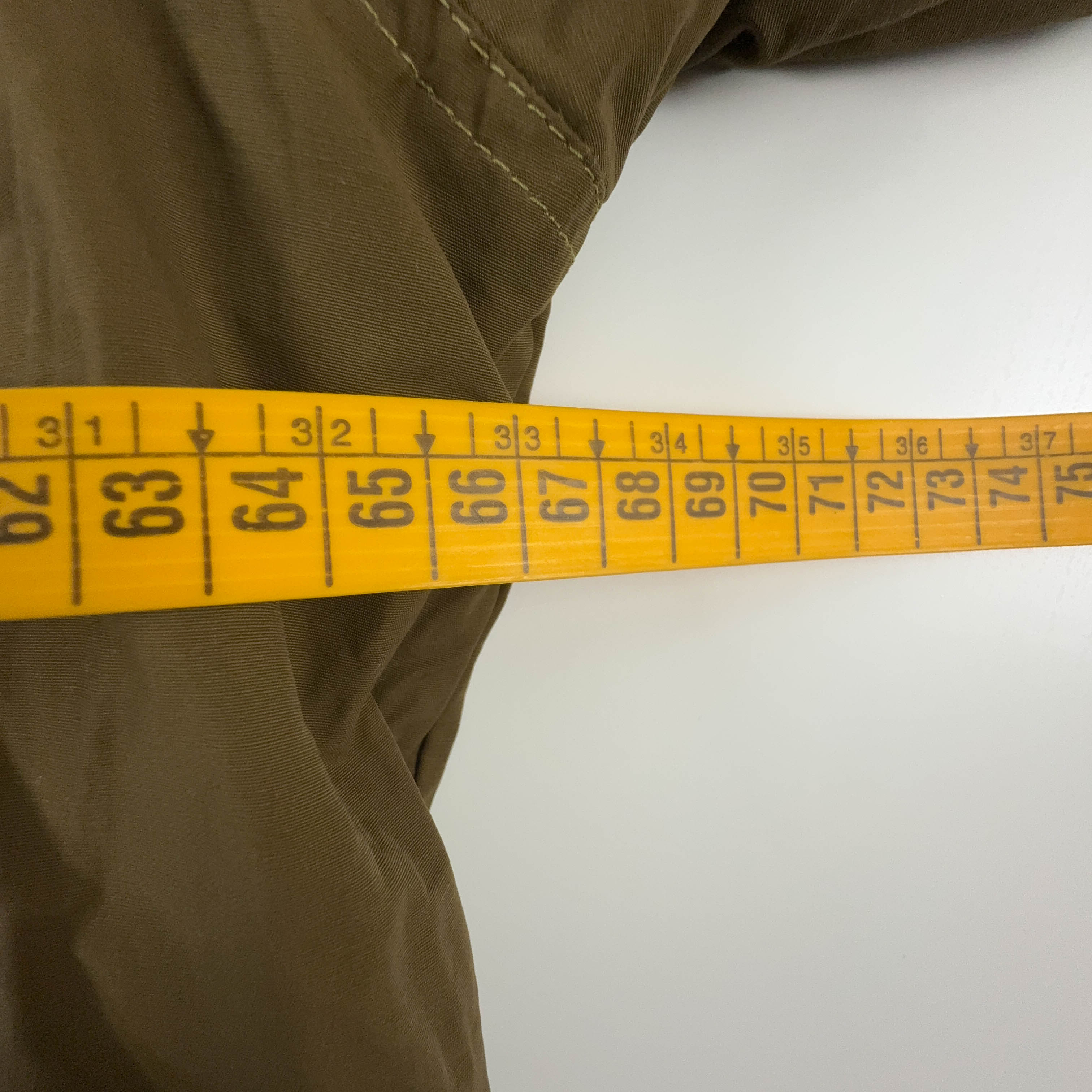 Giacca invernale Timberland Vintage in goretex marrone verde con bottoni anni 90 00 - Taglia L/XL uomo