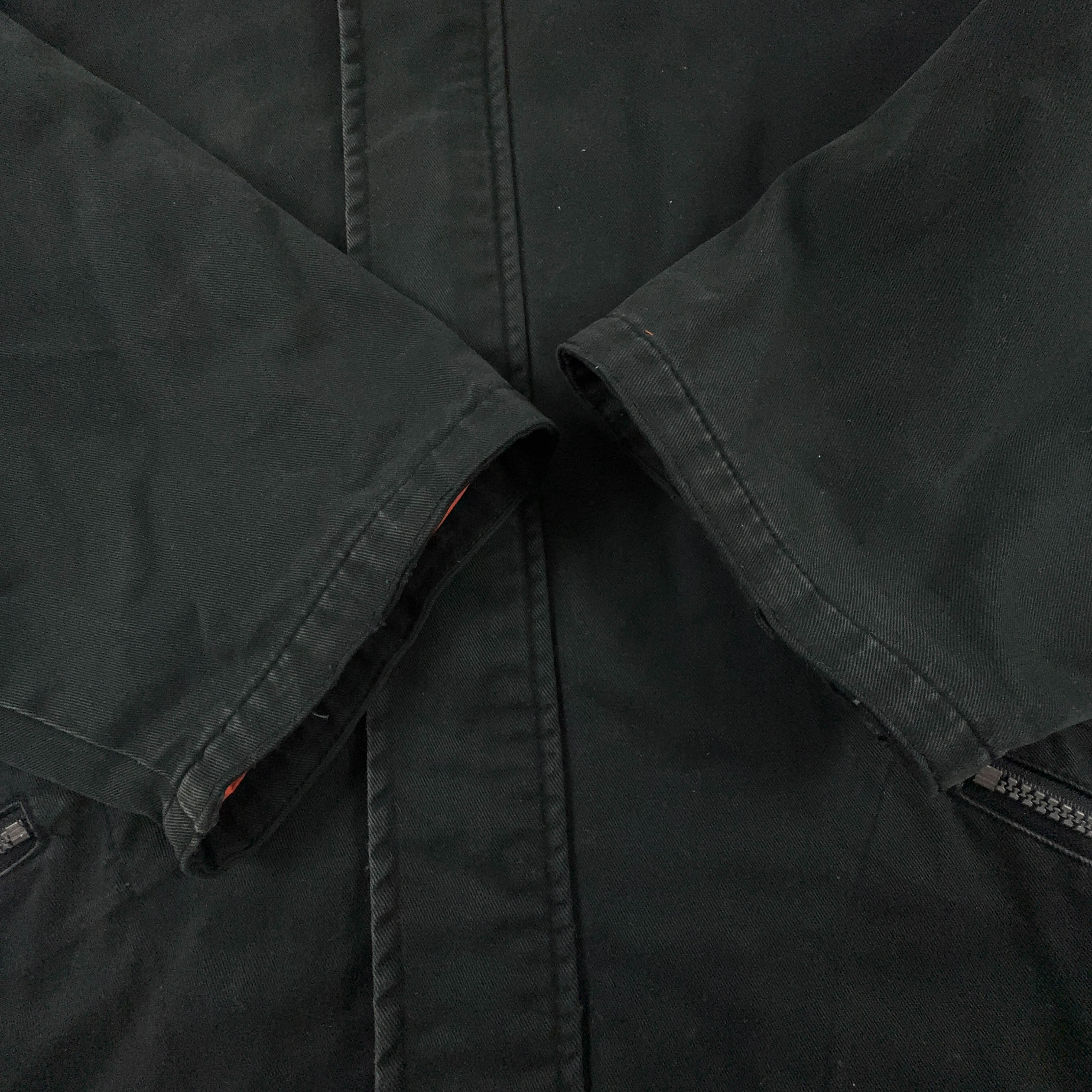 Giacca invernale Adidas Vintage nera foderata con zip e cappuccio anni 90 - Taglia XL/XXL uomo