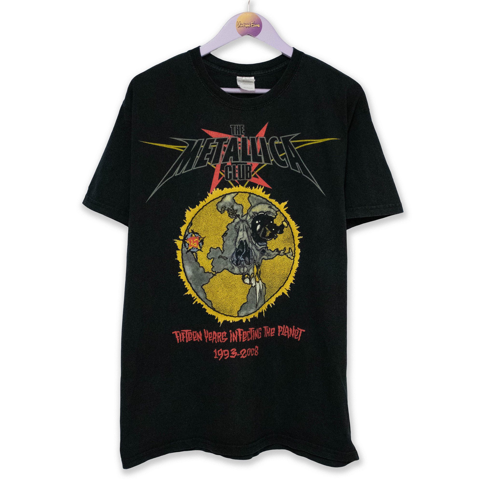 Metallica 2008 Vintage T shirt - Size L/XL